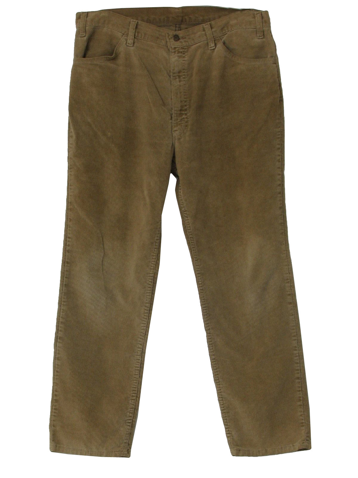 Vintage 1980's Pants: 80s -Levis- Mens tan cotton polyester standard ...