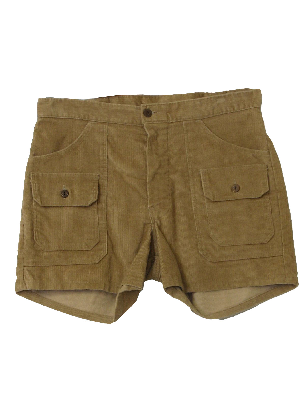 1980's Shorts (Sundek): 80s -Sundek- Mens tan cotton polyester standard ...