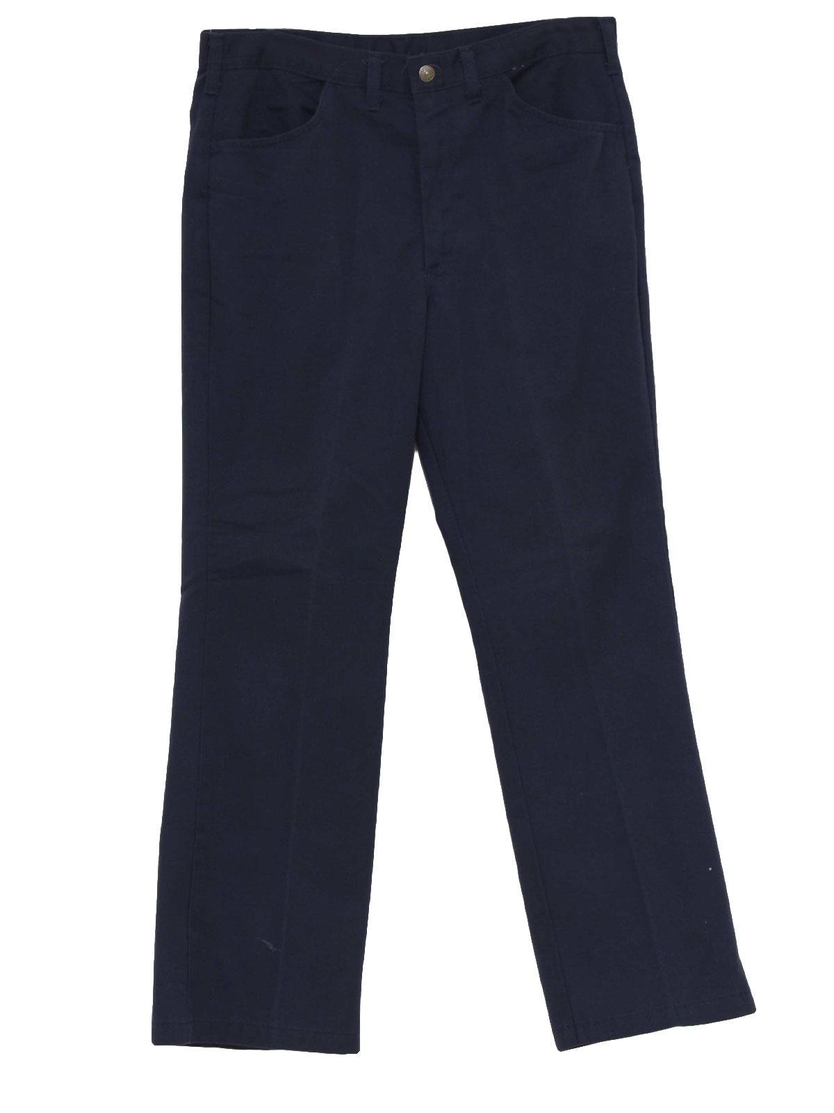 Retro Seventies Flared Pants / Flares: 70s -Rappers- Mens navy blue ...