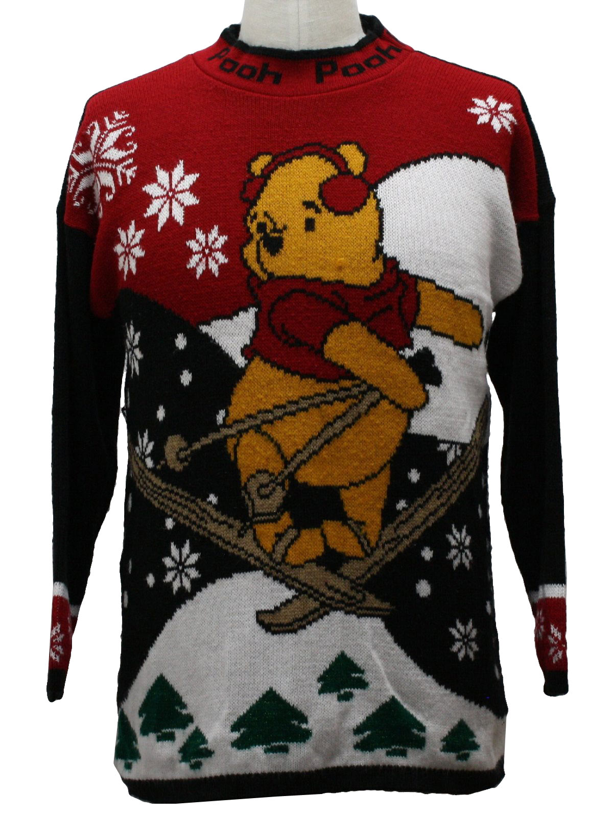 Pooh christmas sweater sale