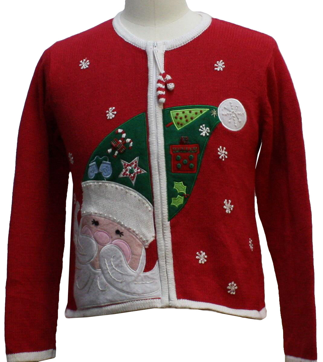 WomensGirls Ugly Christmas Sweater Tiar