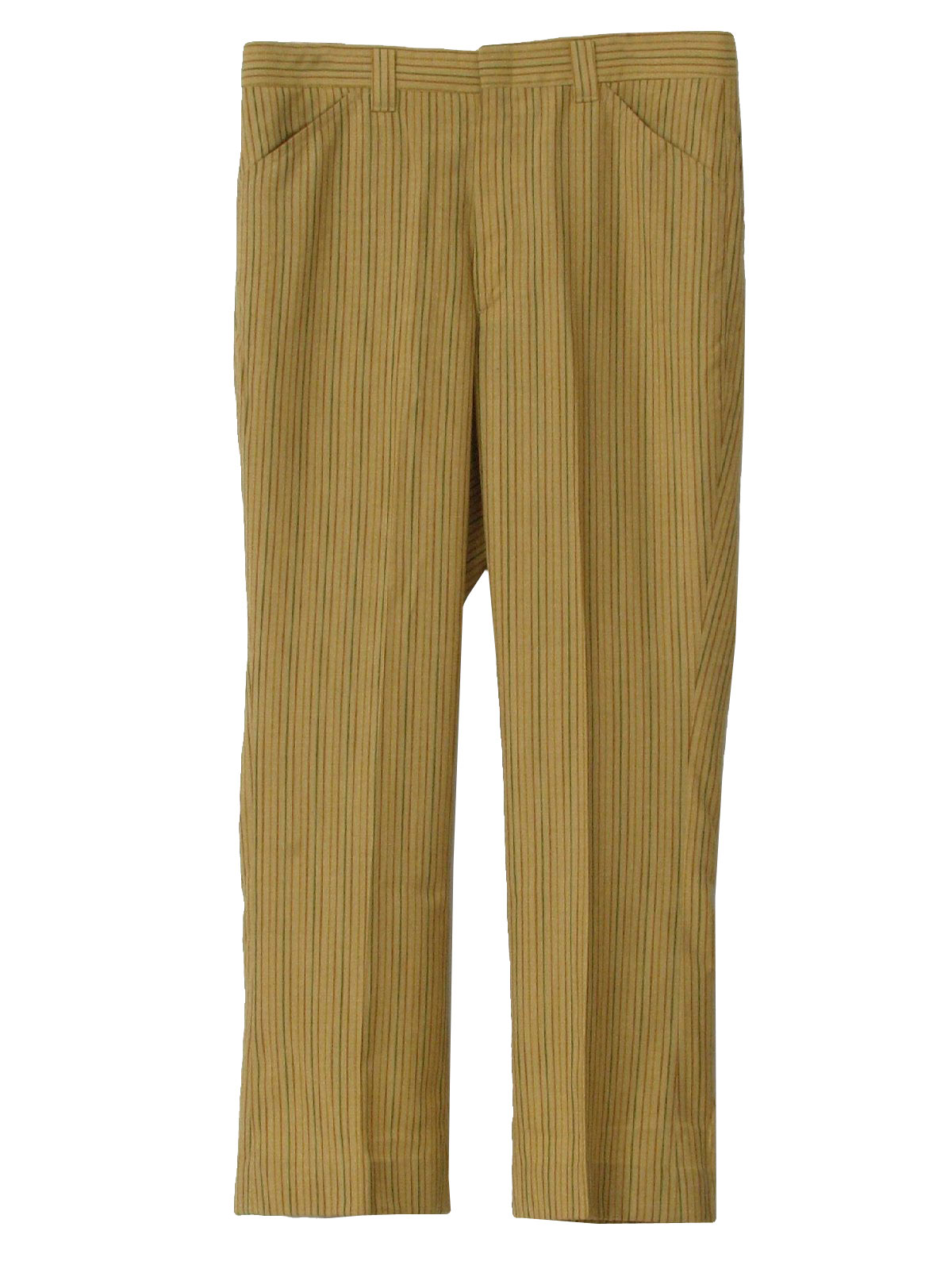 60s striped pants