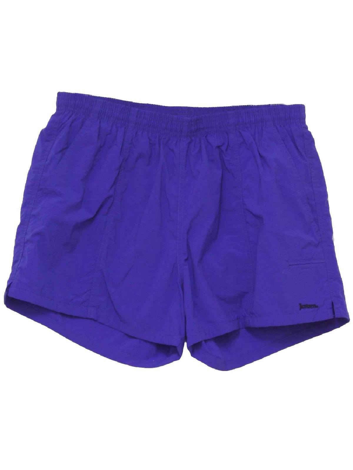 90's Jantzen Swimsuit/Swimwear: 90s -Jantzen- Mens royal purple cast ...
