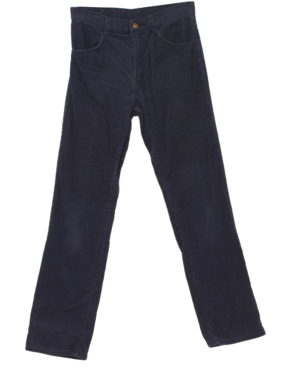 men's navy blue corduroy pants