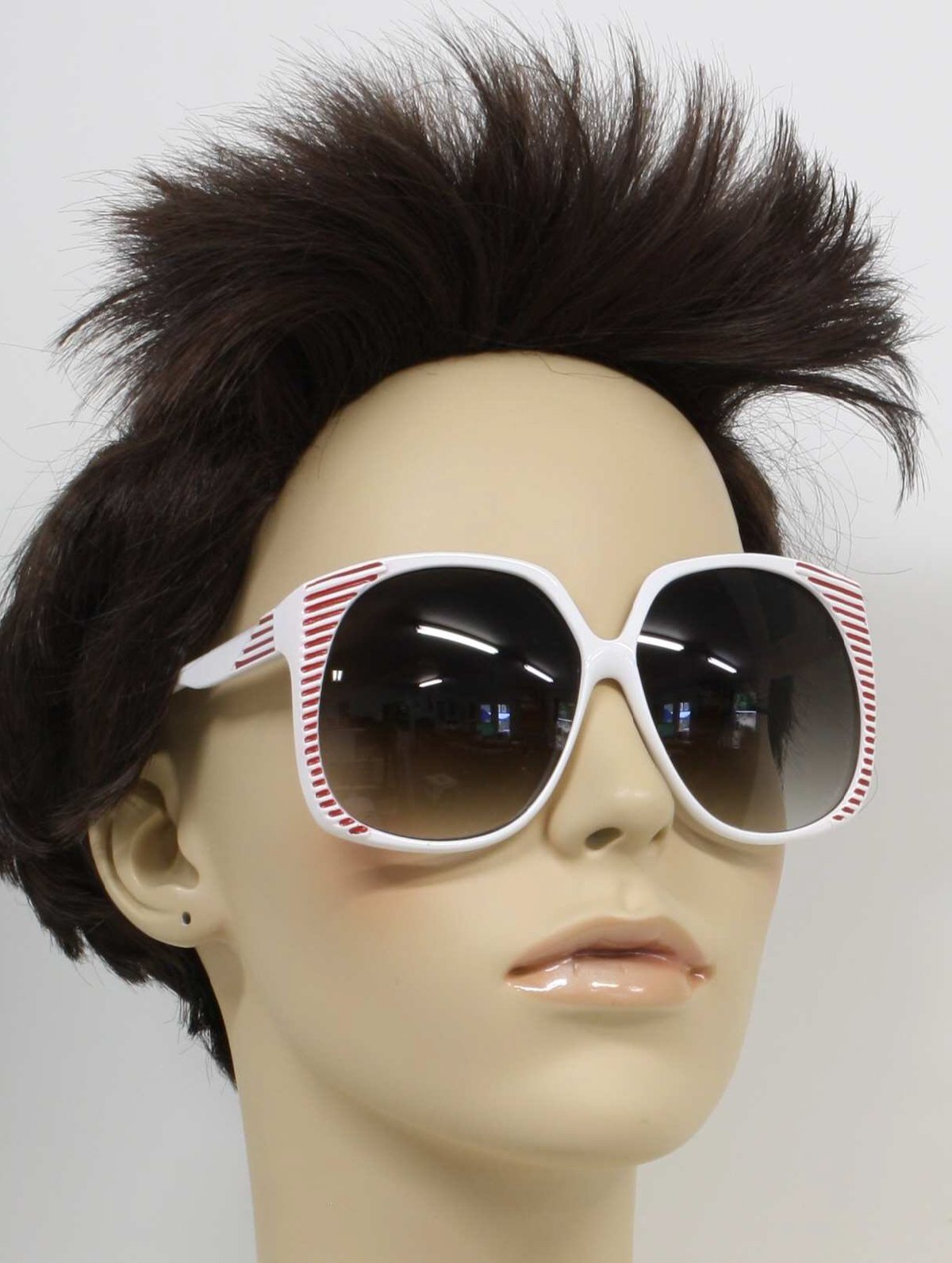 Glasses Big 80s Style Glasses Womens Totally Eighties Style White 