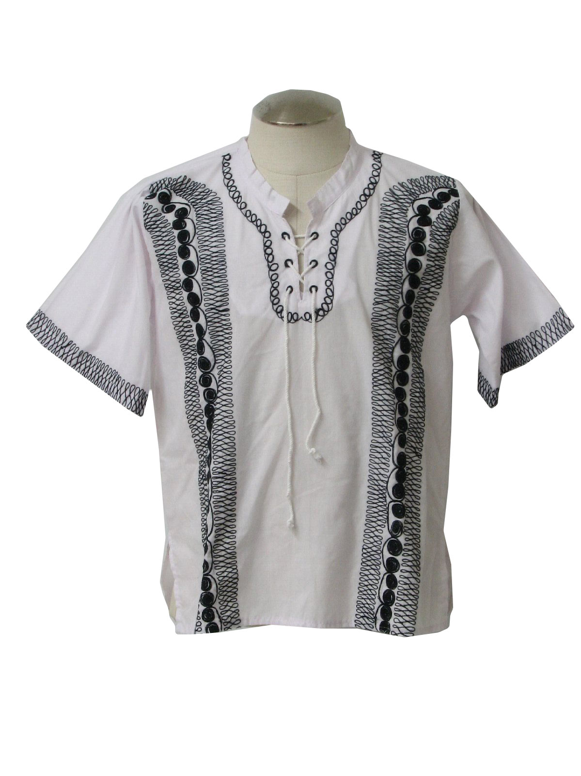 Retro 1970's Hippie Shirt (Missing Label) : 70s -Missing Label- Mens ...