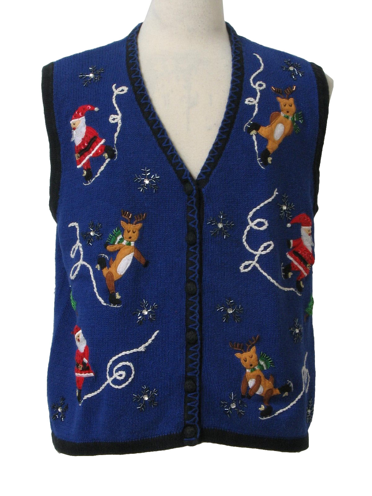 Download Womens Ugly Christmas Sweater Vest : -Bobbie Brooks ...