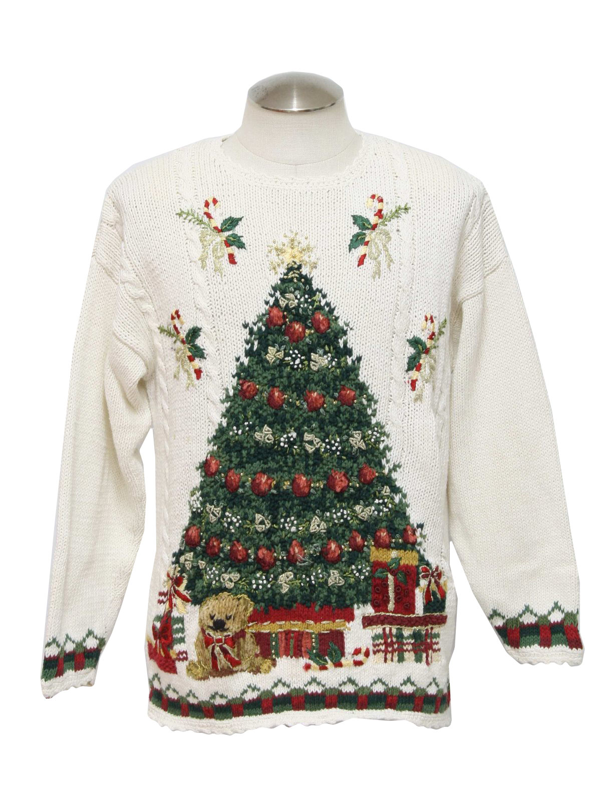 Vintage 1980's Ugly Christmas Sweater: 80s -Heirloom Collectibles ...