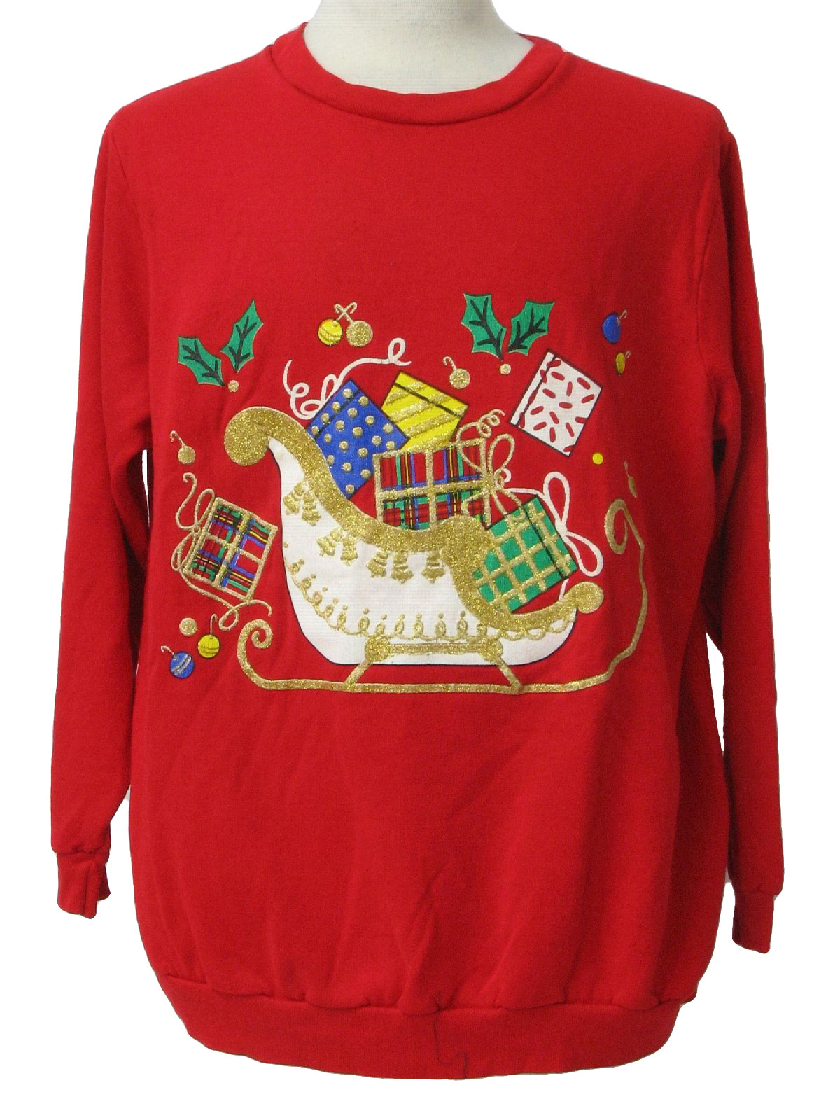 Ugly xmas promo sweatshirts