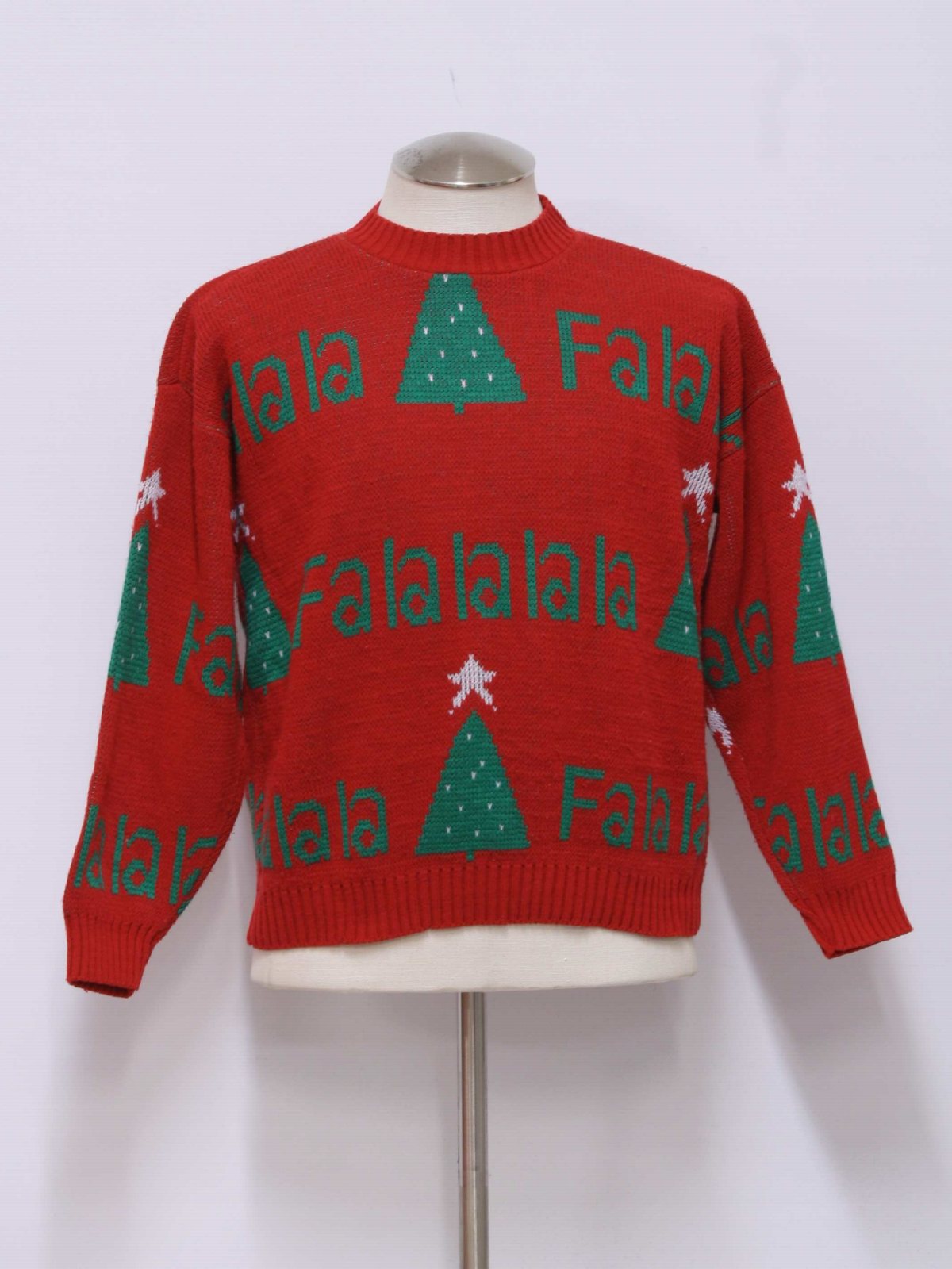 Retro 1980s Womens Ugly Christmas Sweater : 80s authentic vintage ...