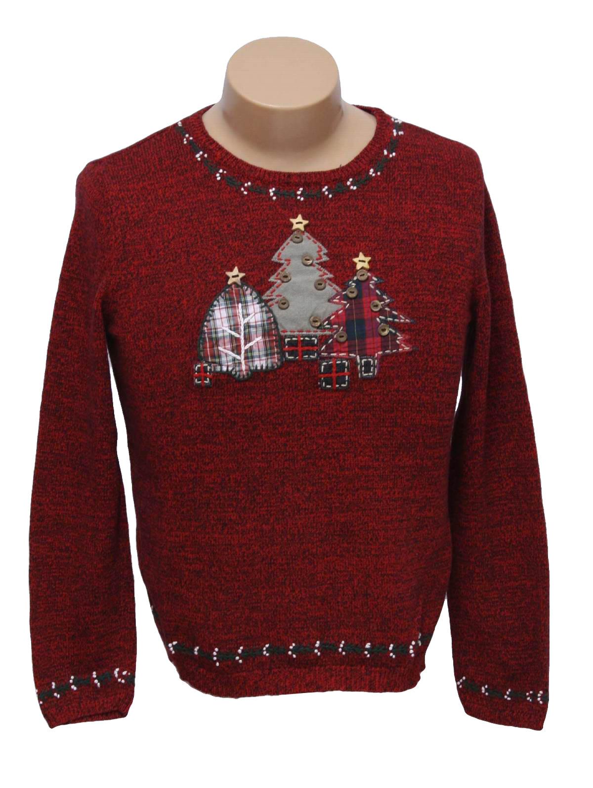 Womens Ugly Christmas Sweater: -Christopher Banks Hand Knit- Womens ...