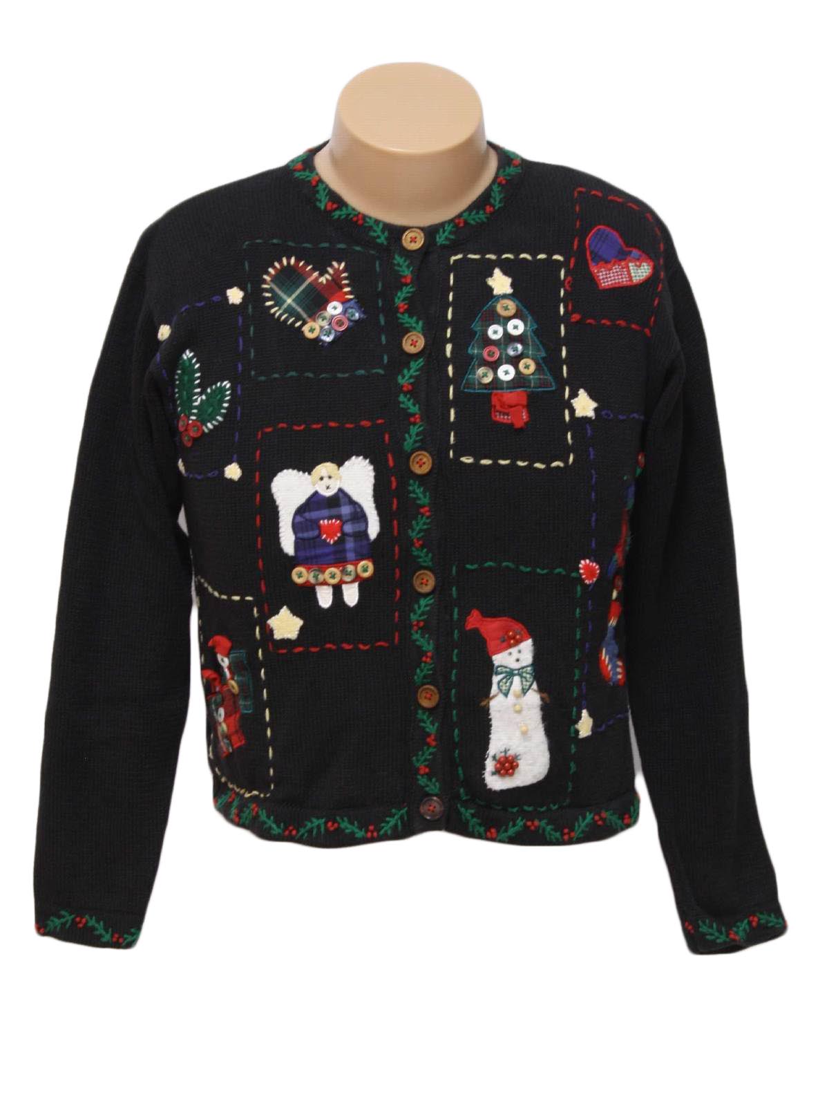 Womens Ugly Christmas Sweater: -Susan Bristol (missing label)- Womens ...