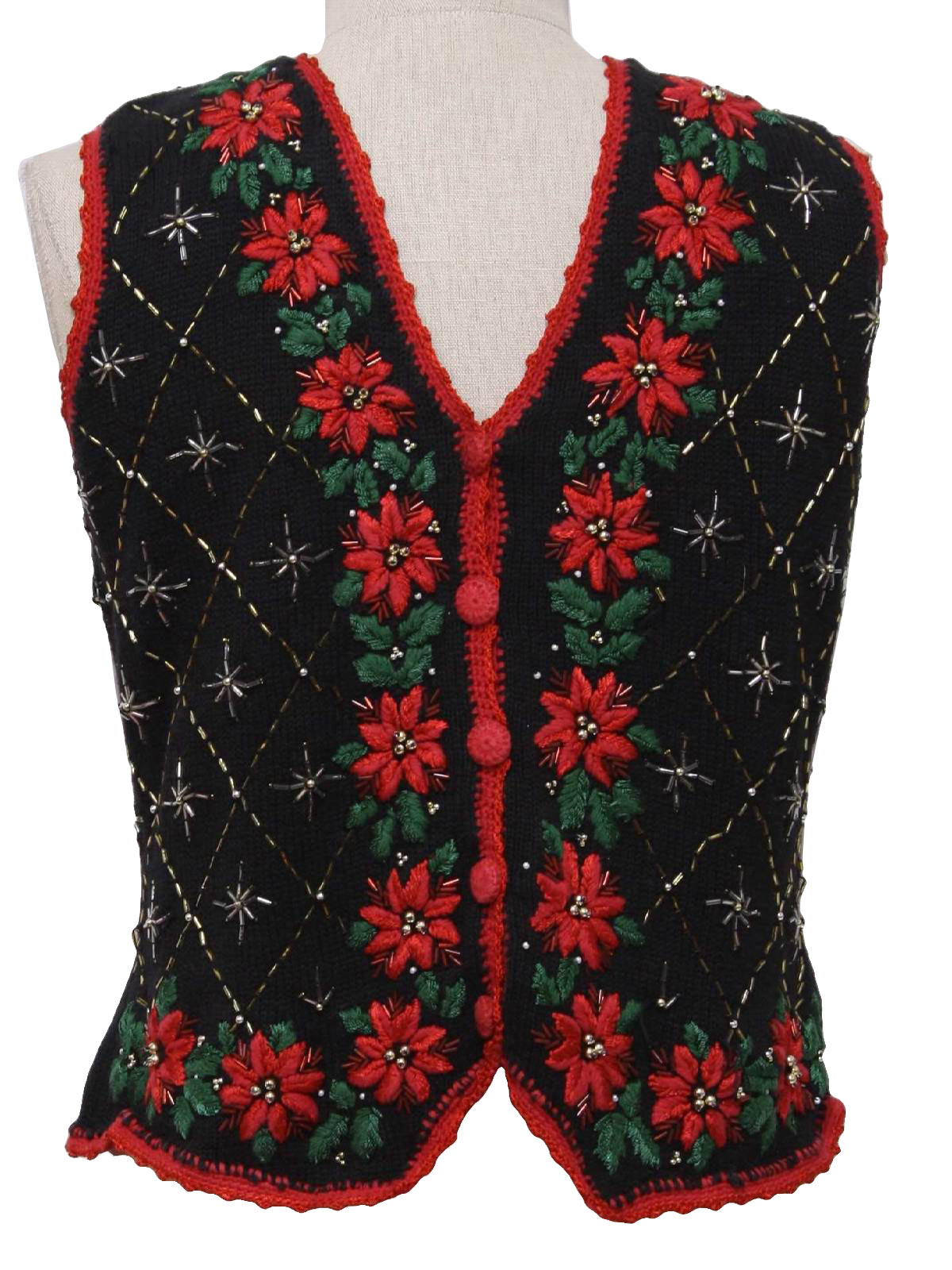 Womens Ugly Christmas Sweater Vest: -Work in Progress- Petite Womens ...