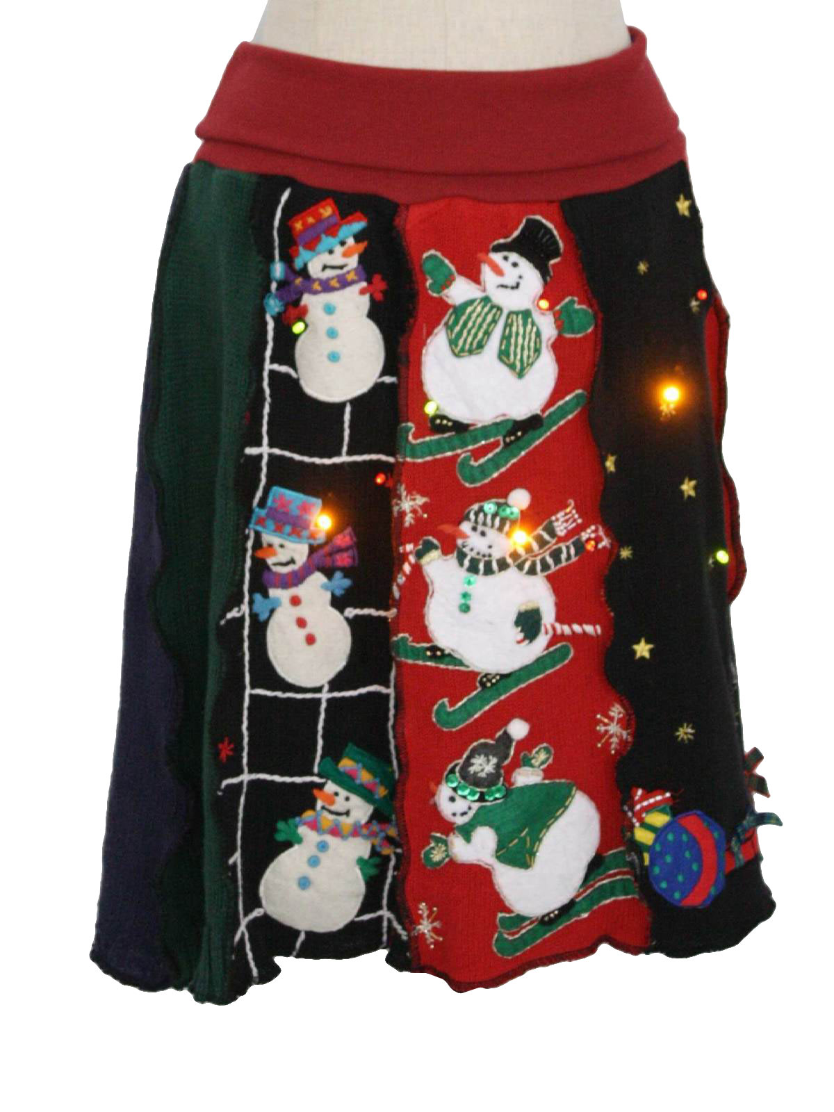 Ugly sweater clearance and skirt