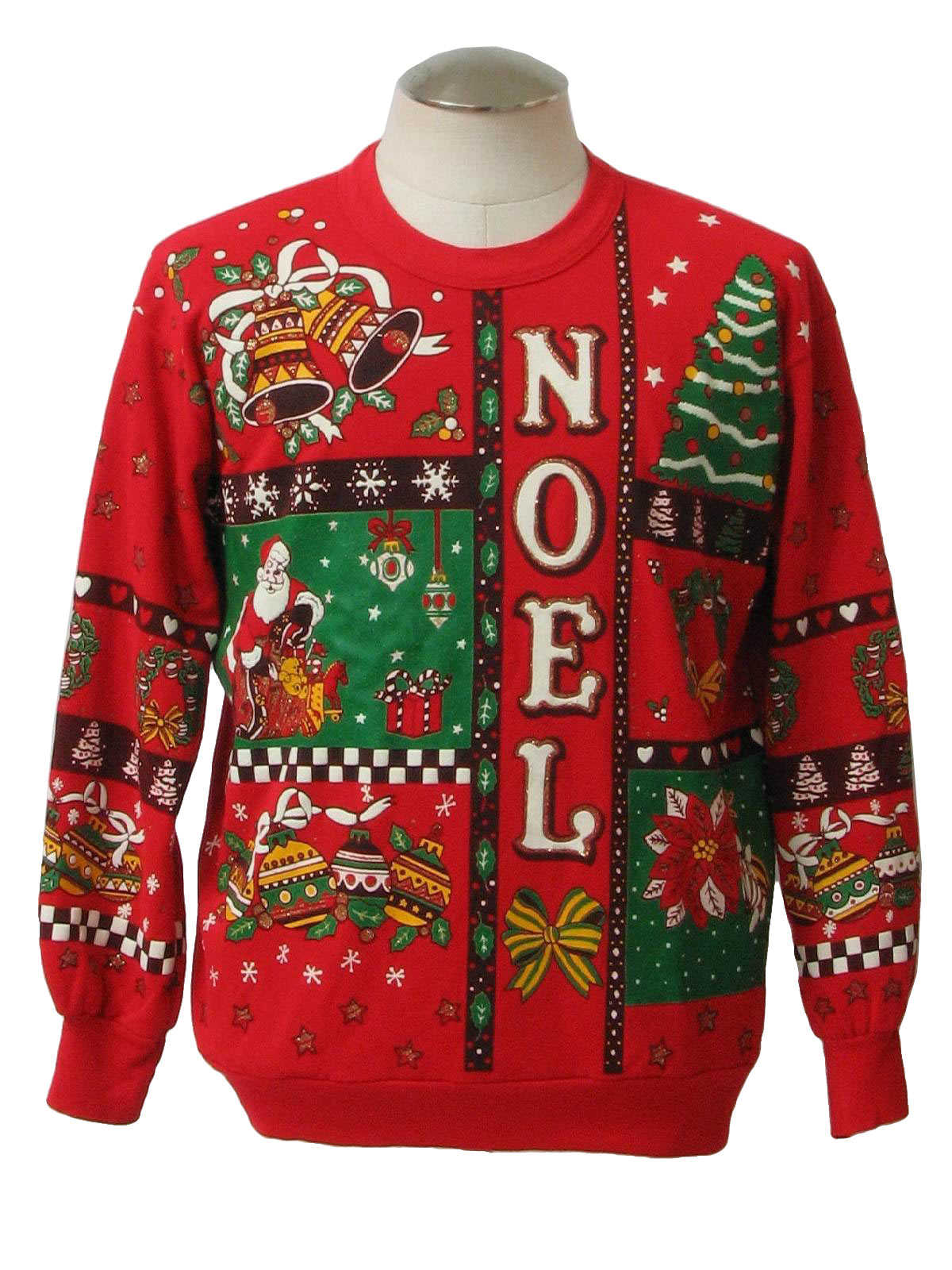 Eighties Vintage Ugly Christmas Sweatshirt: 80s authentic vintage -Nut ...