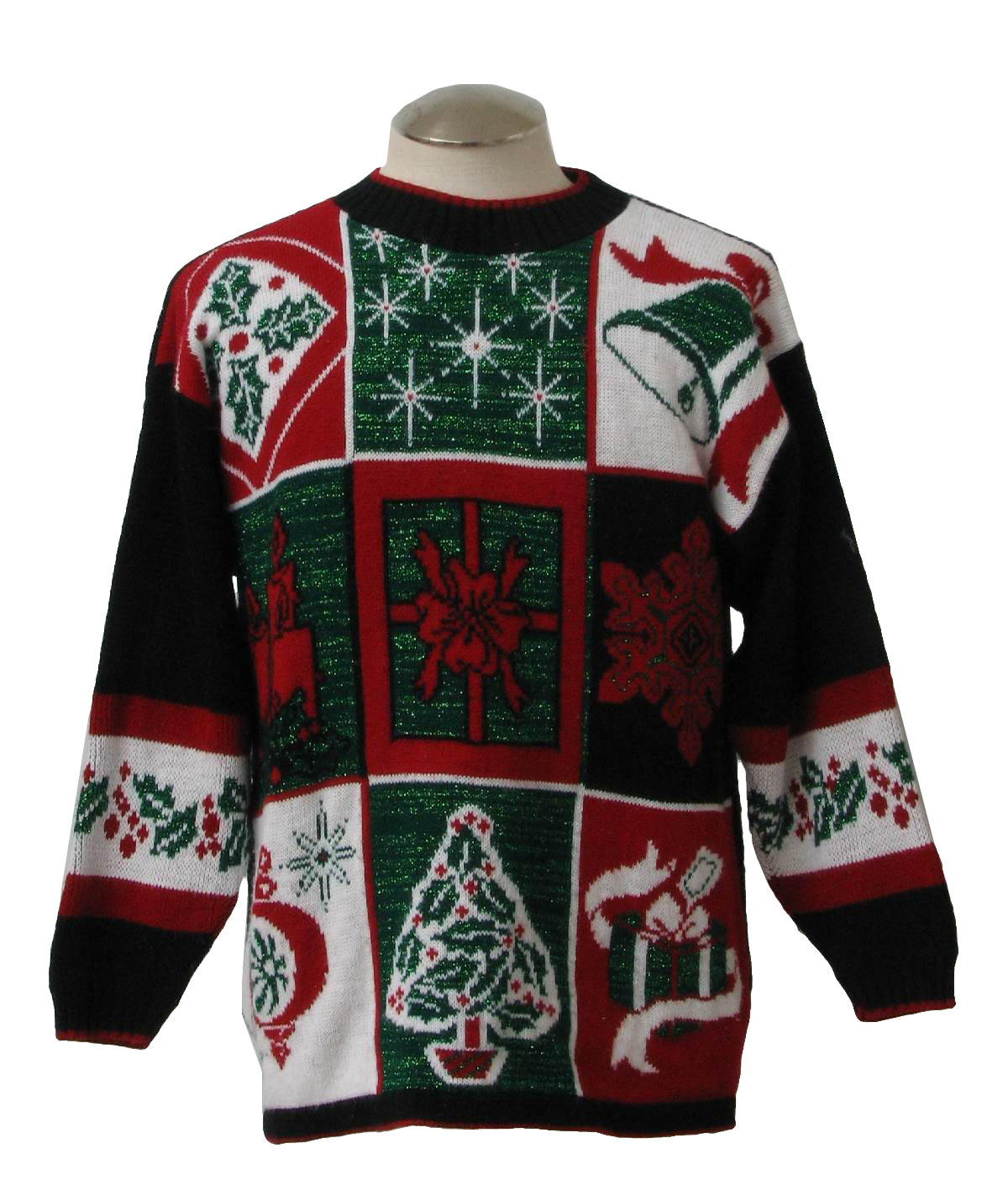 Retro 80's Vintage Ugly Christmas Sweater: 80s Authentic Vintage -Nut ...