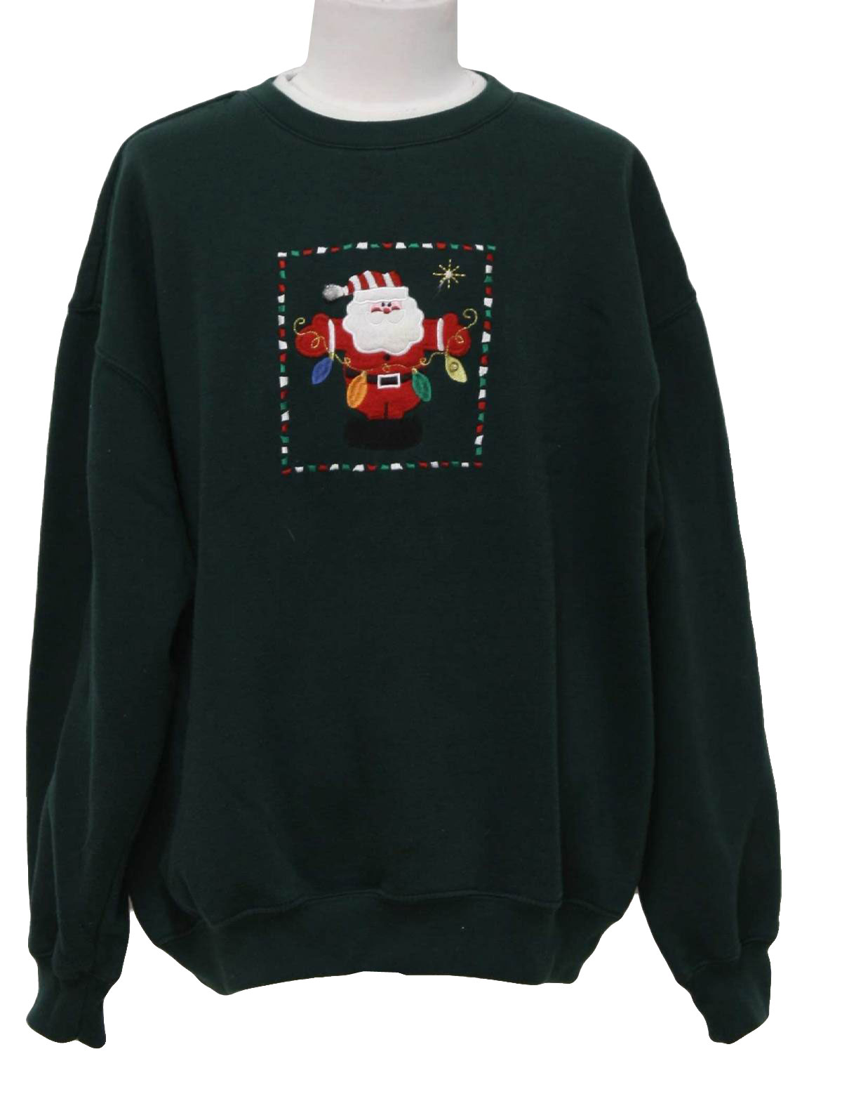 1980 S Ugly Christmas Sweatshirt Classic Elements 80s Authentic