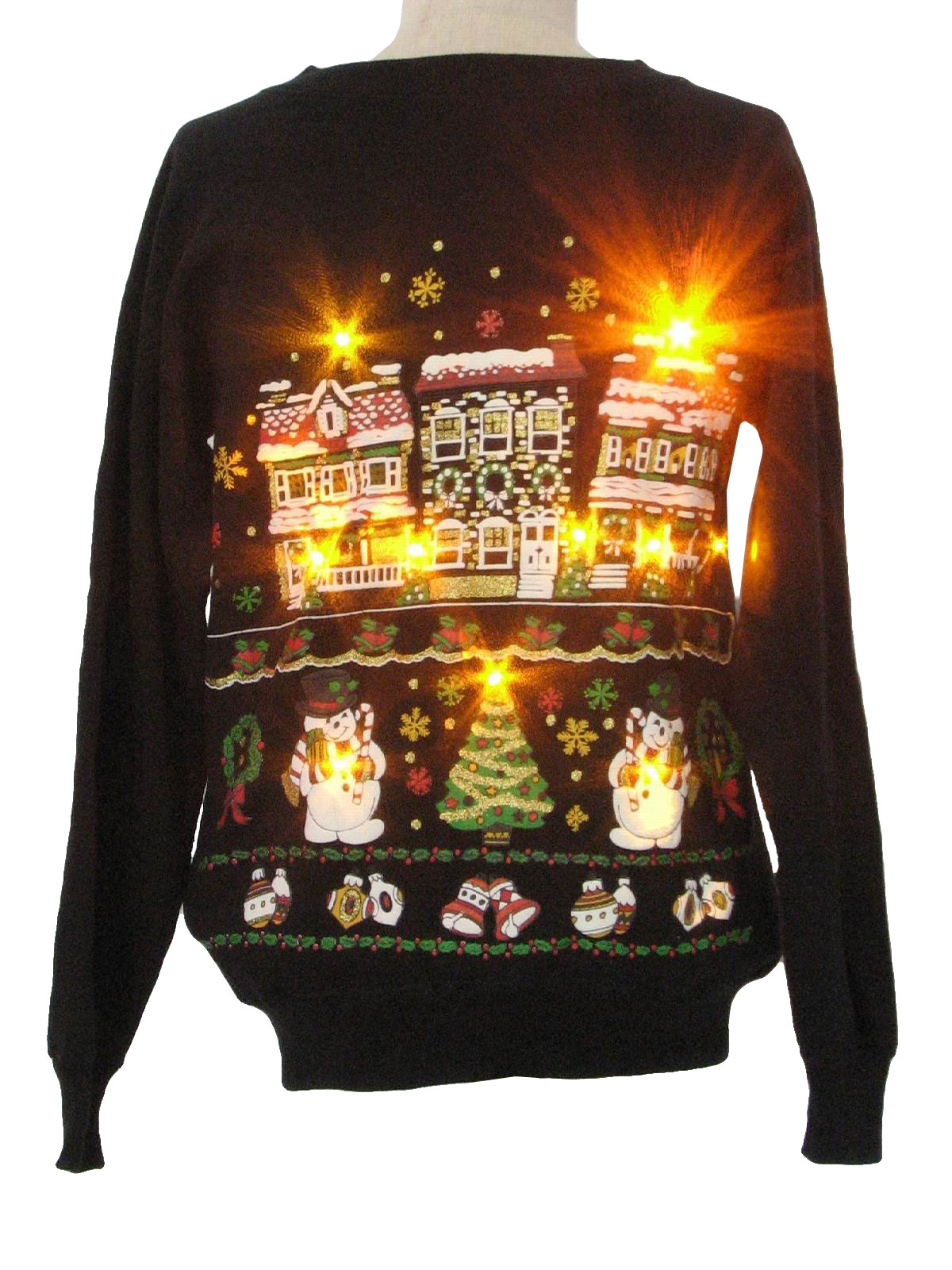 light up xmas shirt