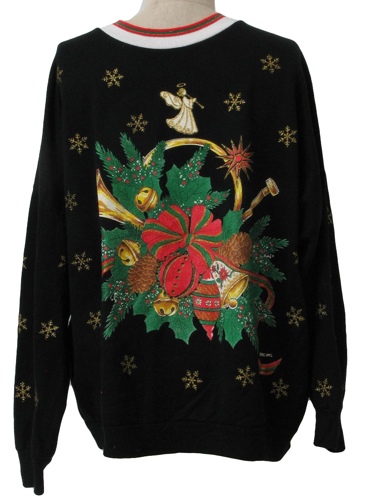 Vintage Nutcracker 1990s Ugly Christmas Sweatshirt: 90s authentic ...