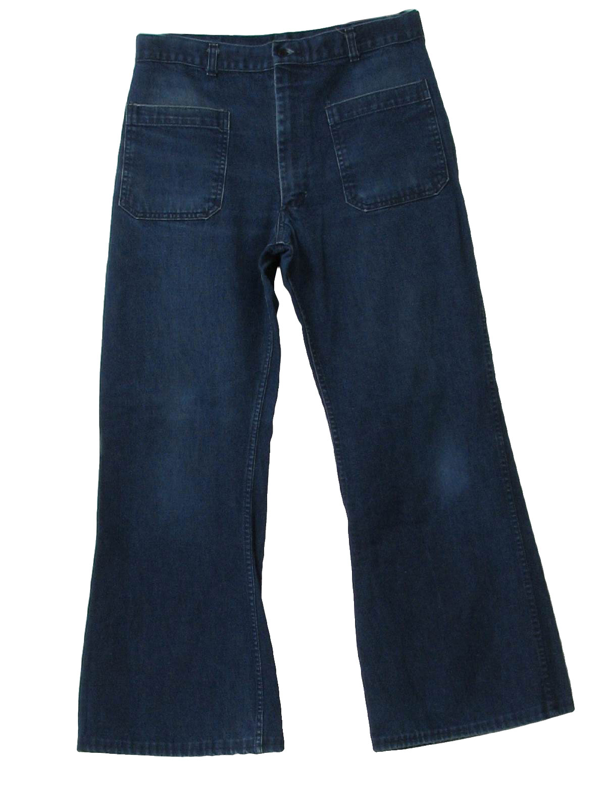 mens navy bell bottom jeans