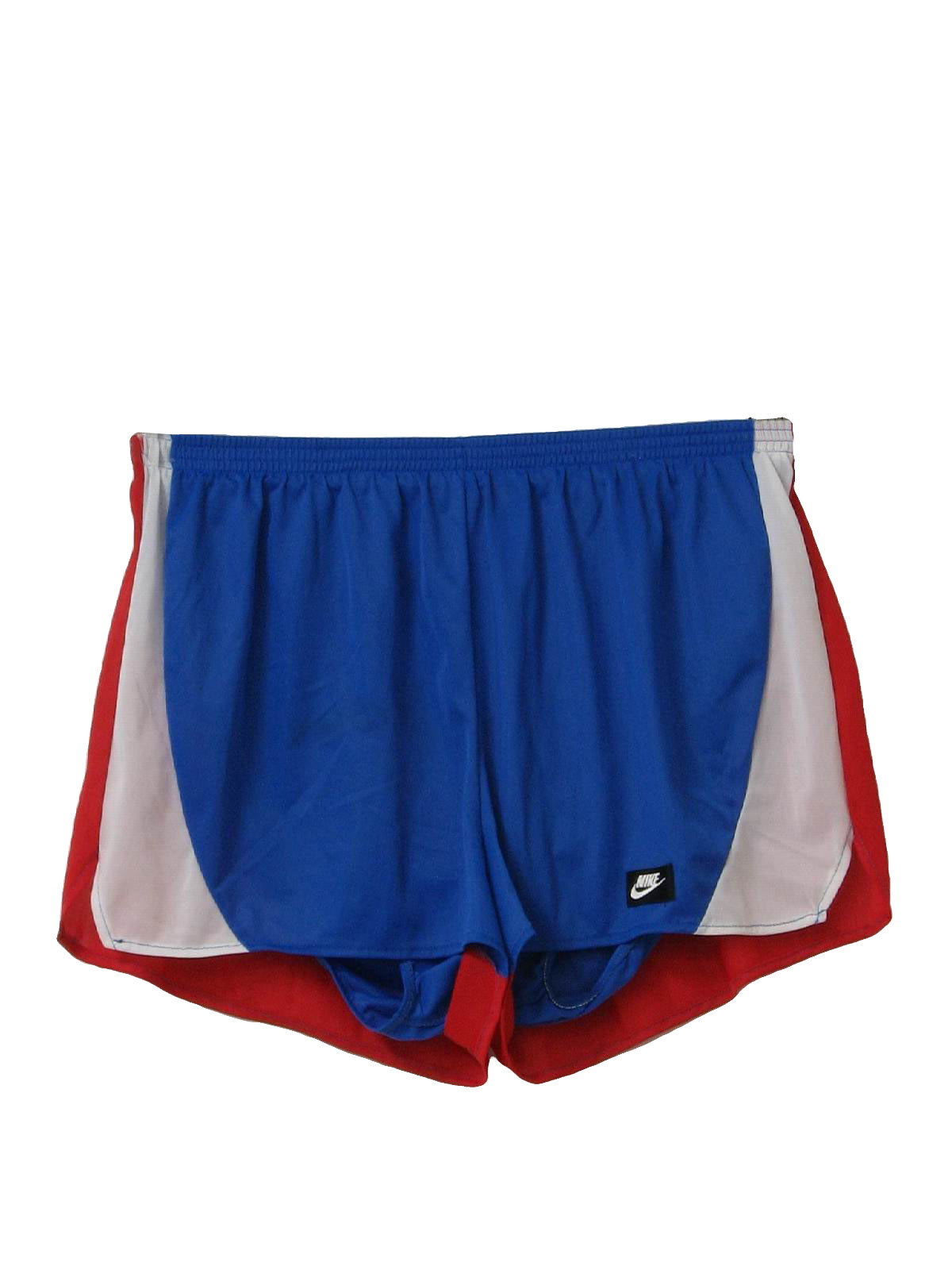 80s Vintage Nike Shorts: 80s -Nike- Mens blue, red and white color ...