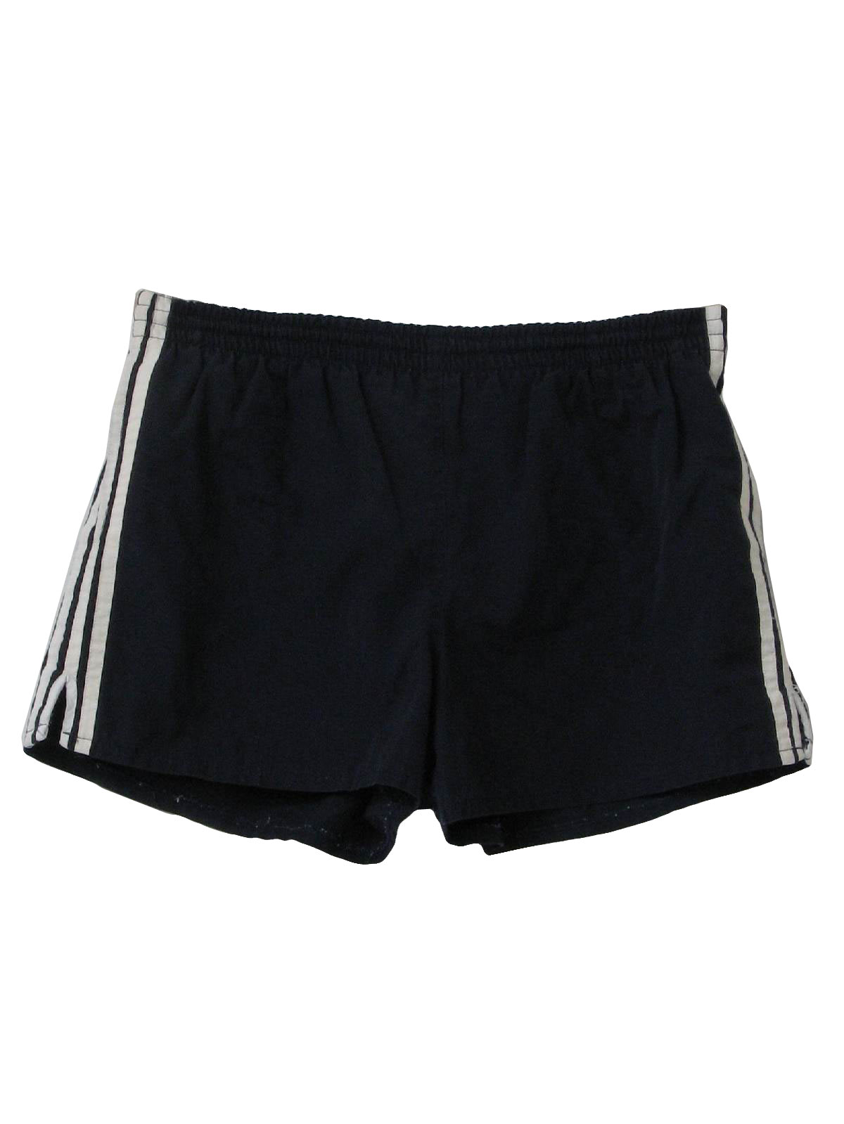 Active 1980s Vintage Shorts: 80s -Active- Mens dark blue background ...