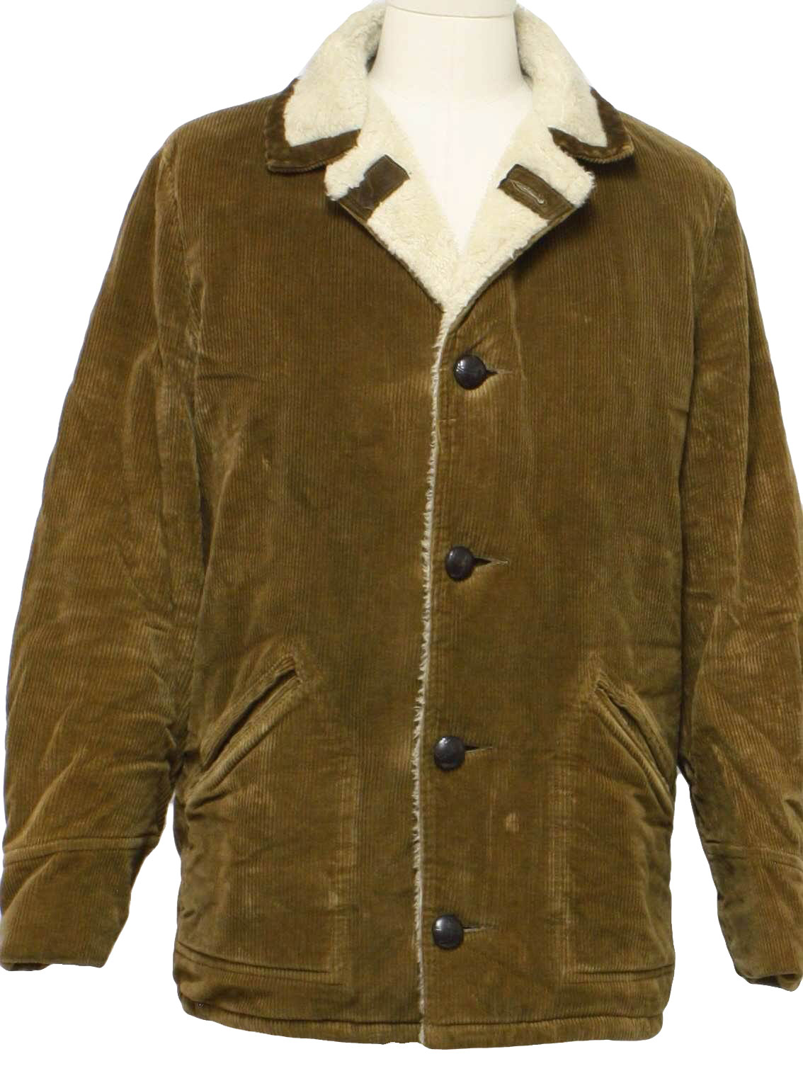 70s Vintage Montgomery Ward Jacket: 70s -Montgomery Ward- Mens brown ...