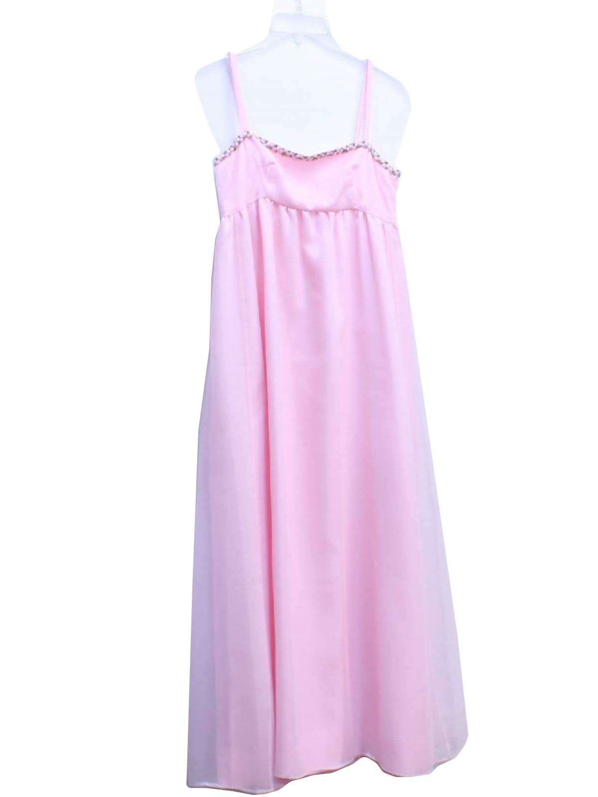 women's dress in synthetic fabric - Pink