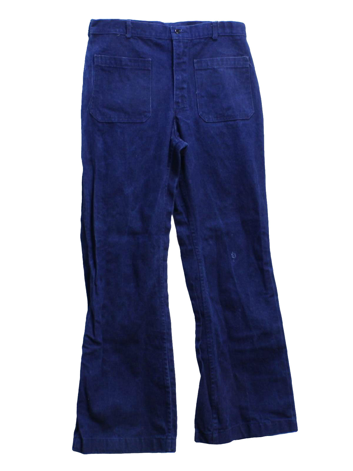 1970s Vintage Bellbottom Pants: 70s -Seagoing Uniform Corp- Mens faded ...