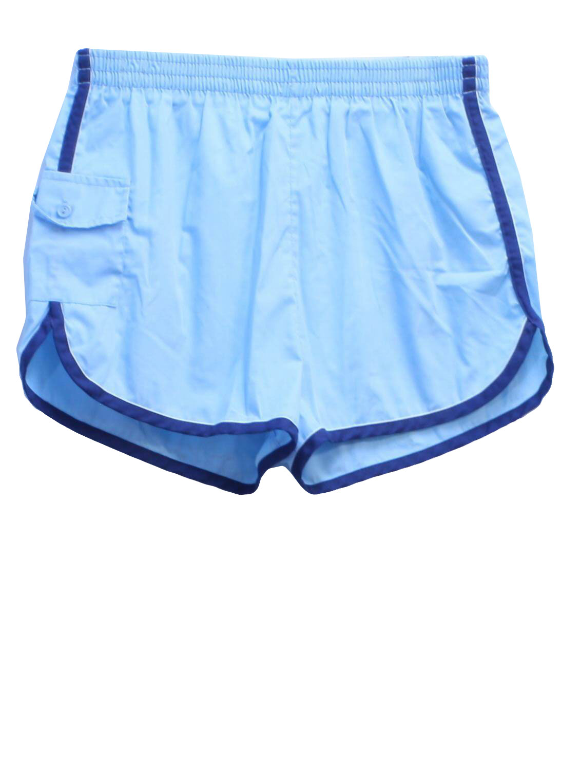 JCPenney 80's Vintage Swimsuit/Swimwear: 80s -JCPenney- Mens sky blue ...