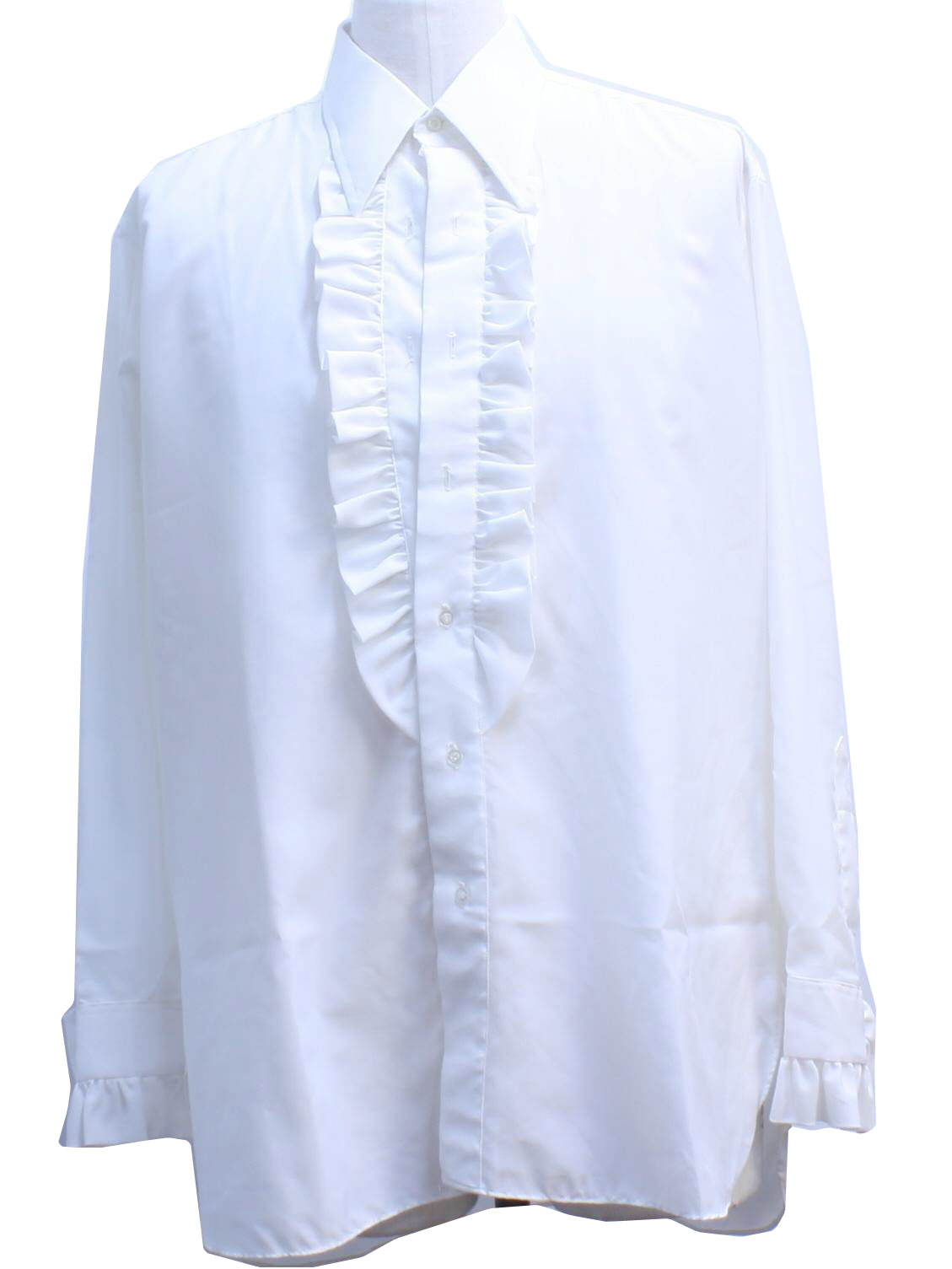 Seventies Vintage Shirt: 70s -Oscar De LaRenta- Mens white background ...