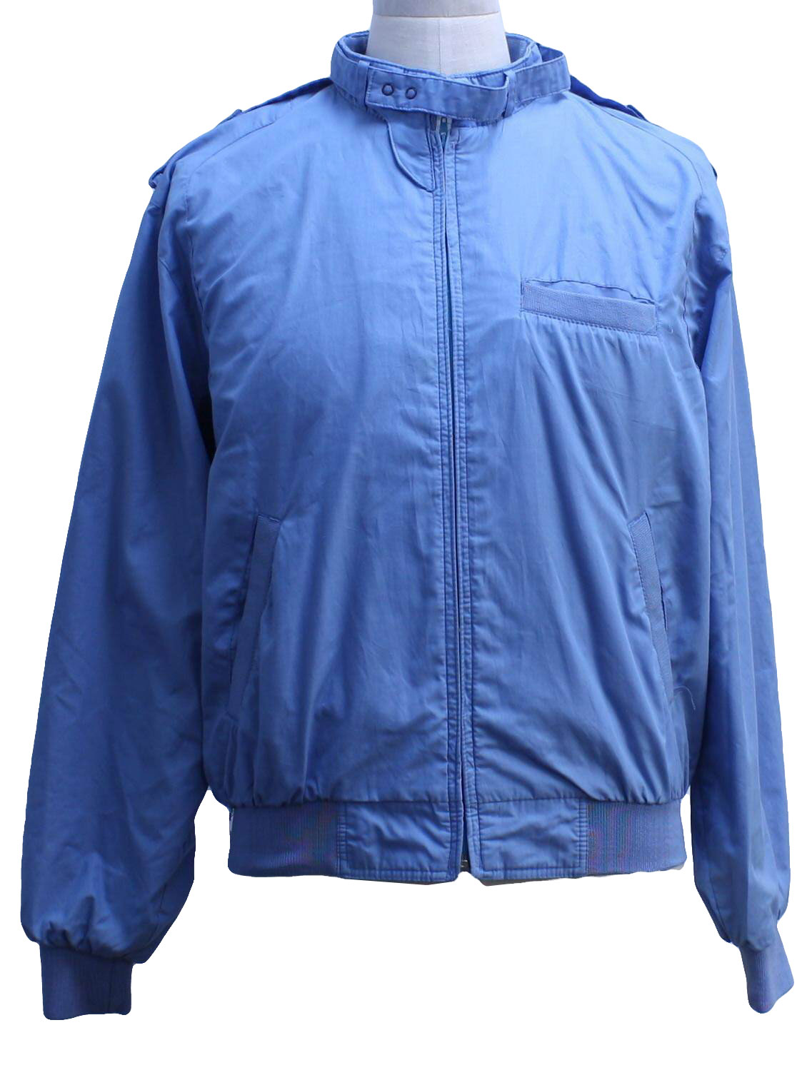 Steeplechase 80's Vintage Jacket: 80s -Steeplechase- Mens light blue ...