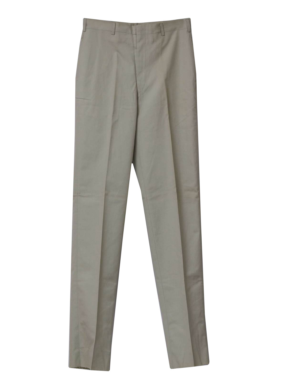 Sixties Wash n Wear Pants: Late 60s -Wash n Wear- Mens khaki tan ...