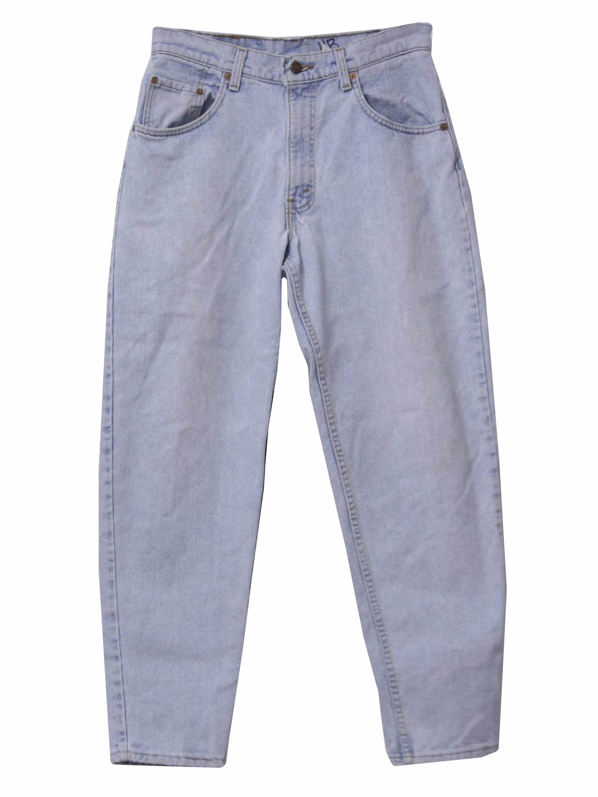 Retro Nineties Pants: 90s -Levis 550- Mens well worn light blue ...