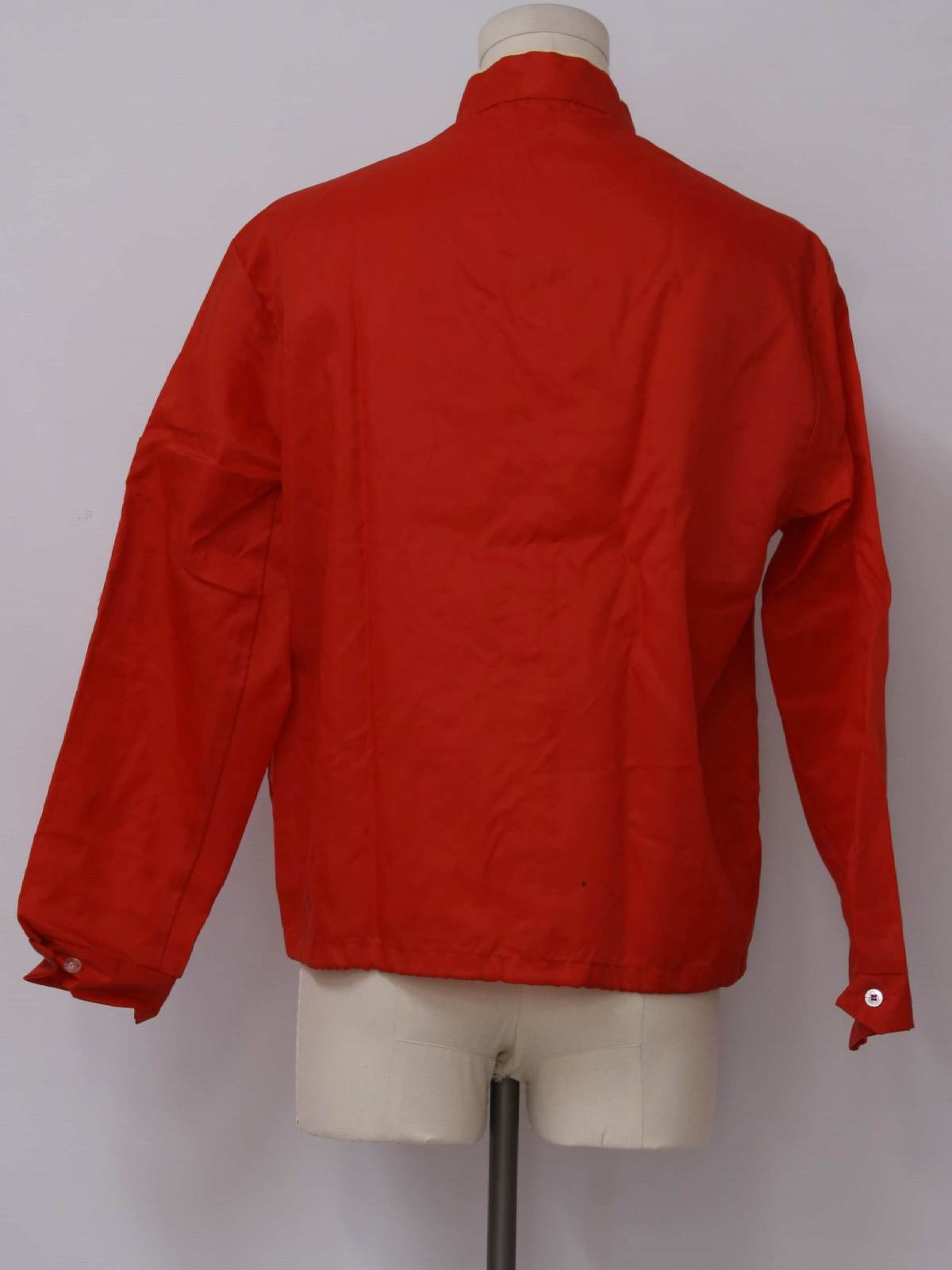 Vintage Swingster Eighties Jacket: 80s -Swingster- Mens red and