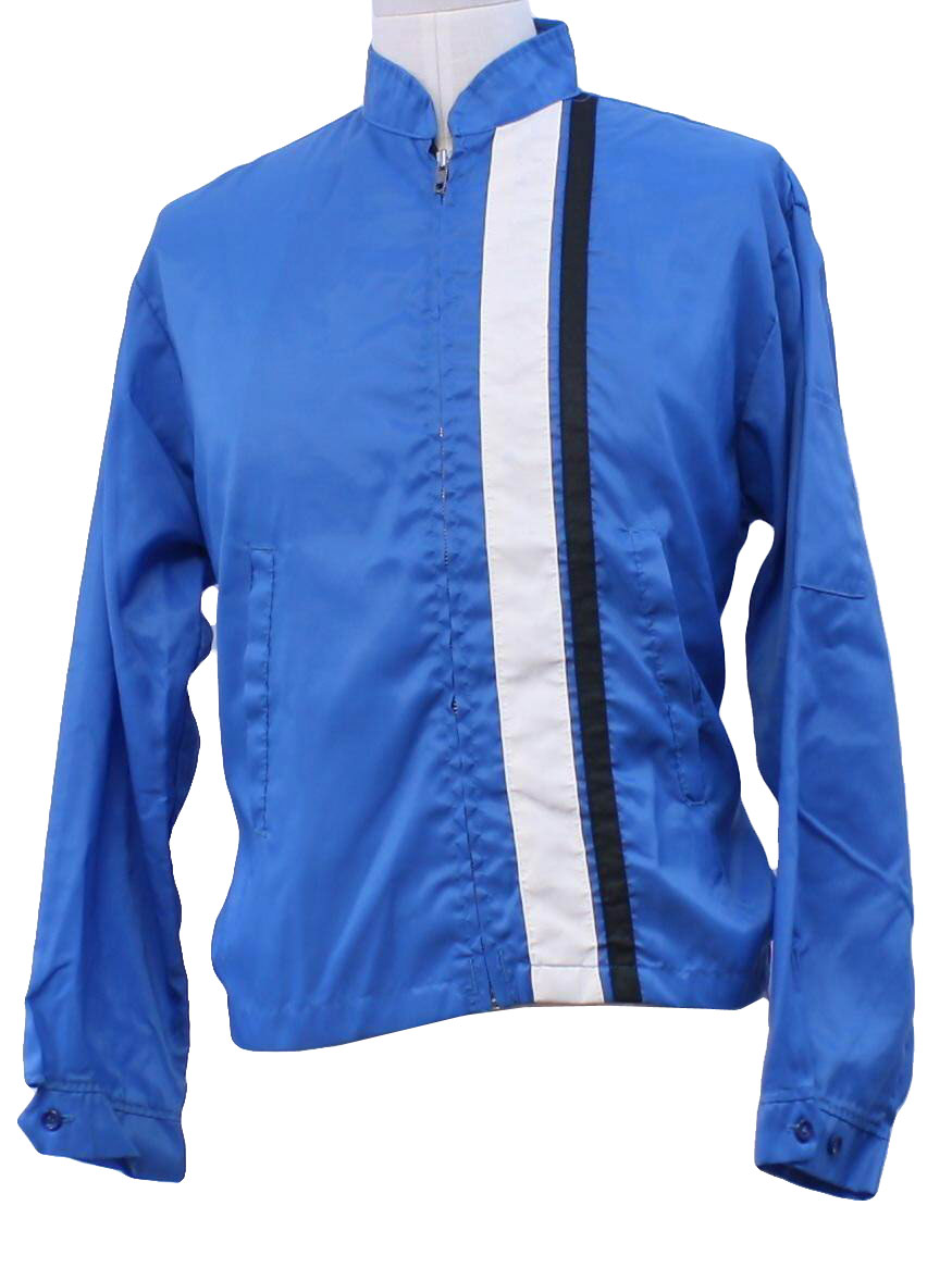 Cap Seventies Vintage Jacket: 70s -Cap-n-Jac- Mens bright blue, white ...