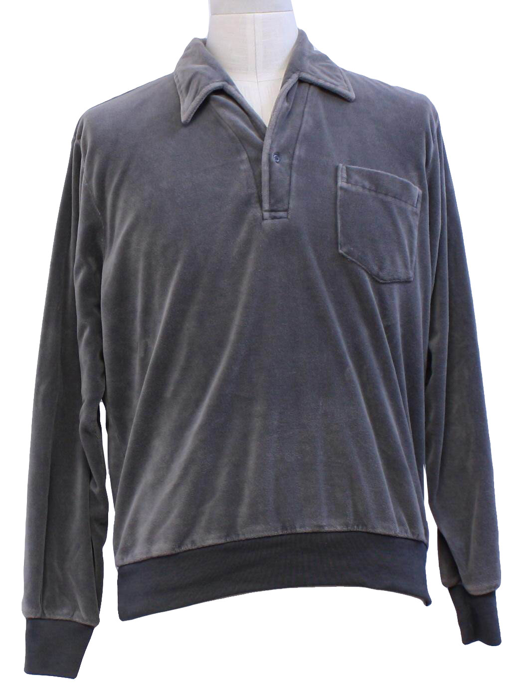 1980's Vintage Ryans Clothing Company Velour Shirt: Early 80s -Ryans ...