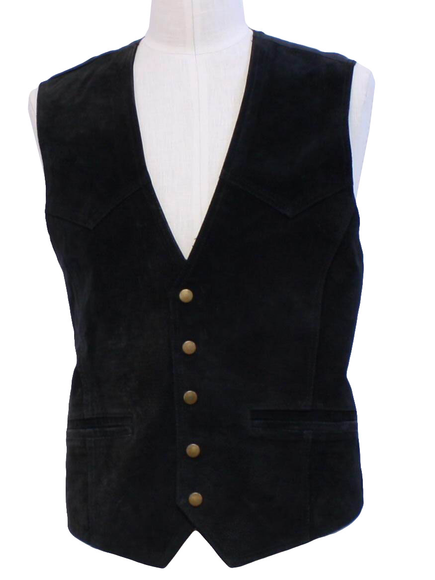 Original Marines 1990s Vintage Vest: 90s -Original Marines- Mens black ...