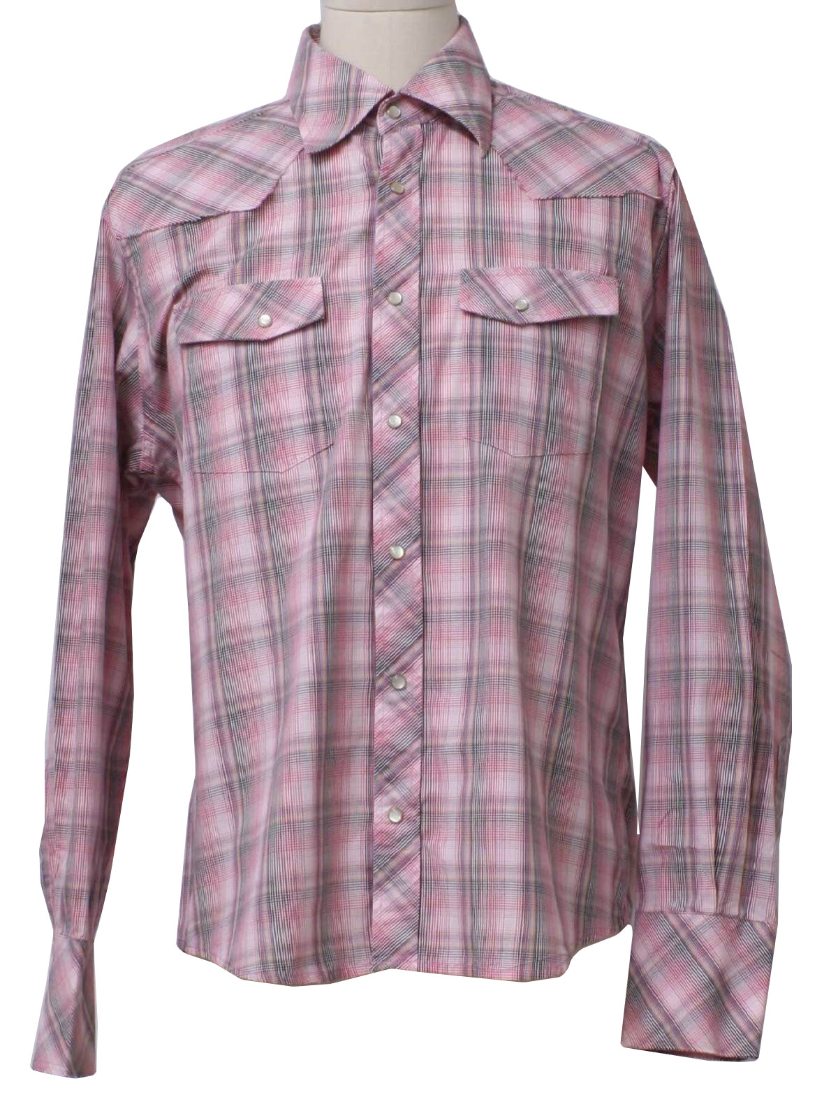 Retro 90s Western Shirt (Ben Sherman) : 90s -Ben Sherman- Mens pink ...