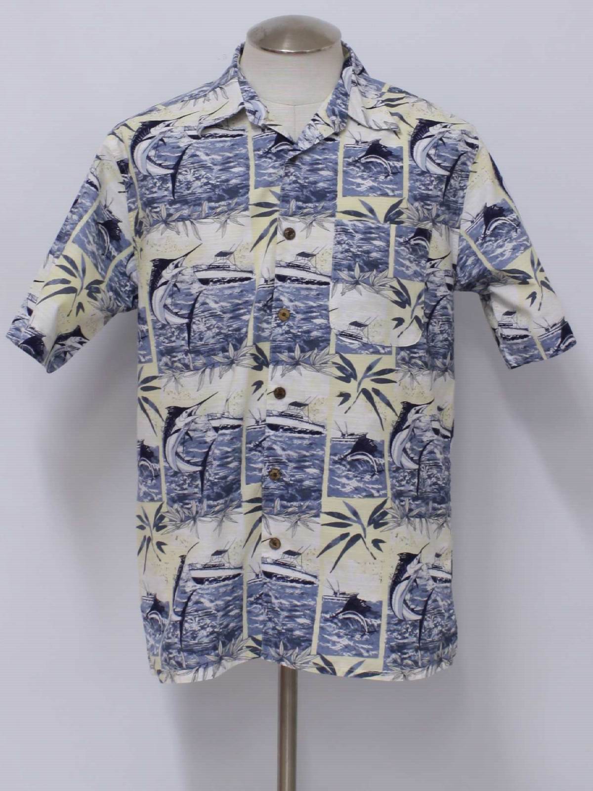 joe marlin tropical shirt