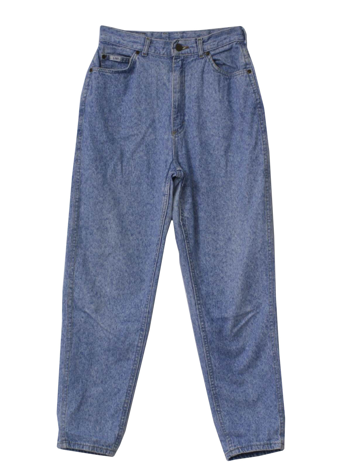 Lee 80's Vintage Pants: 80s -Lee- Womens light blue cotton denim ...