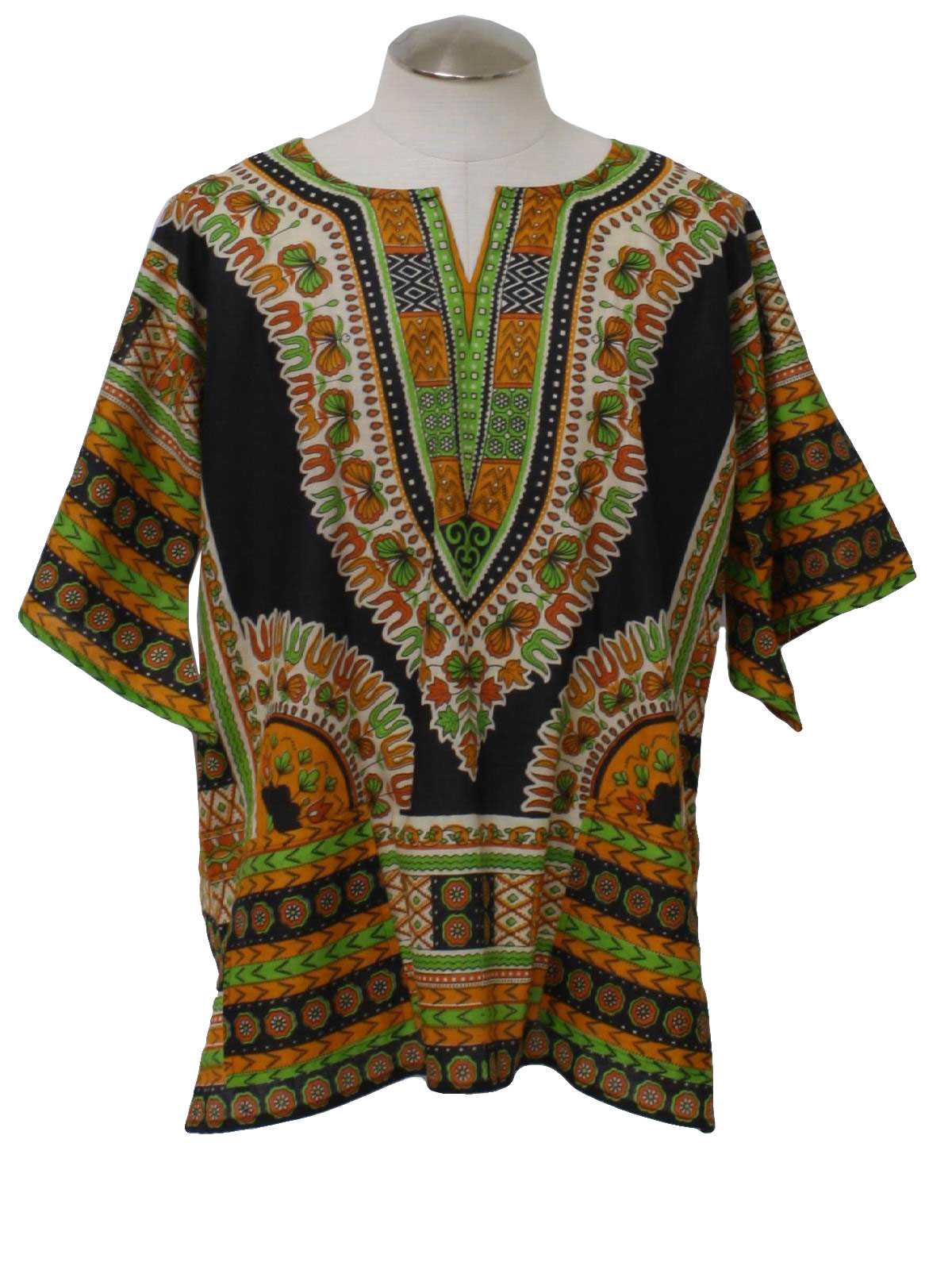 Vintage Seventies Dashiki Shirt: 70s reproduction (made new recently ...