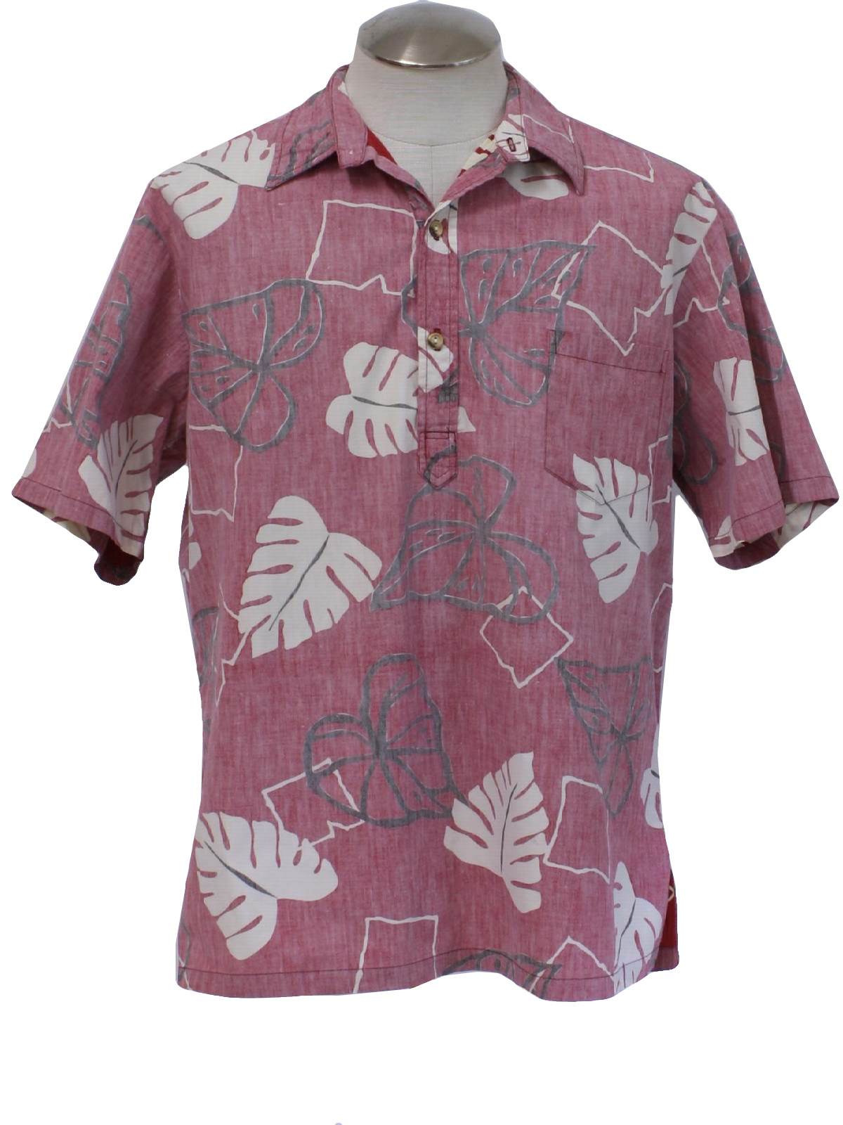 Cooke Street 80's Vintage Hawaiian Shirt: 80s -Cooke Street- Mens red ...