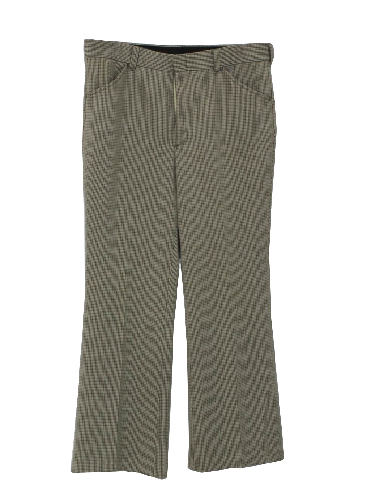 1970s Farah Pants: 70s -Farah- Mens sage green, off white, tan and dark ...