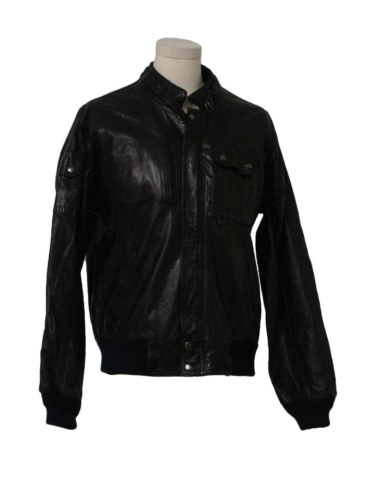 1980's Retro Leather Jacket: 80s -Hein Gericke for Harley Davidson ...