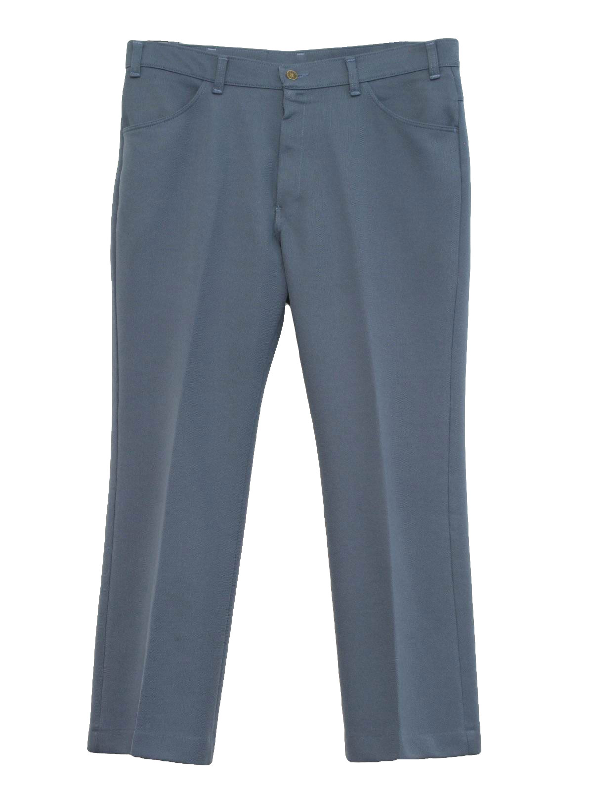 Vintage 1970's Flared Pants / Flares: 70s -Farah- Mens gray polyester ...