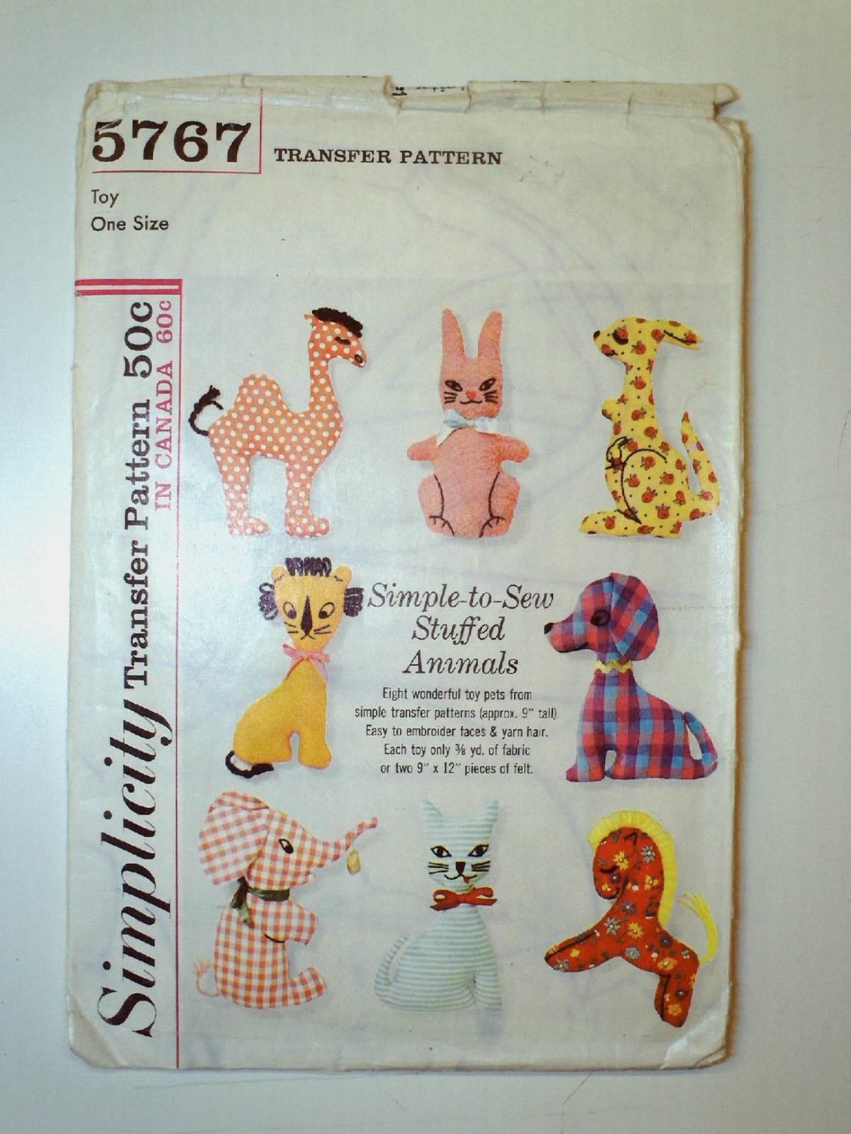  Simplicity Stuffed Kitten Sewing Patterns for Kids by