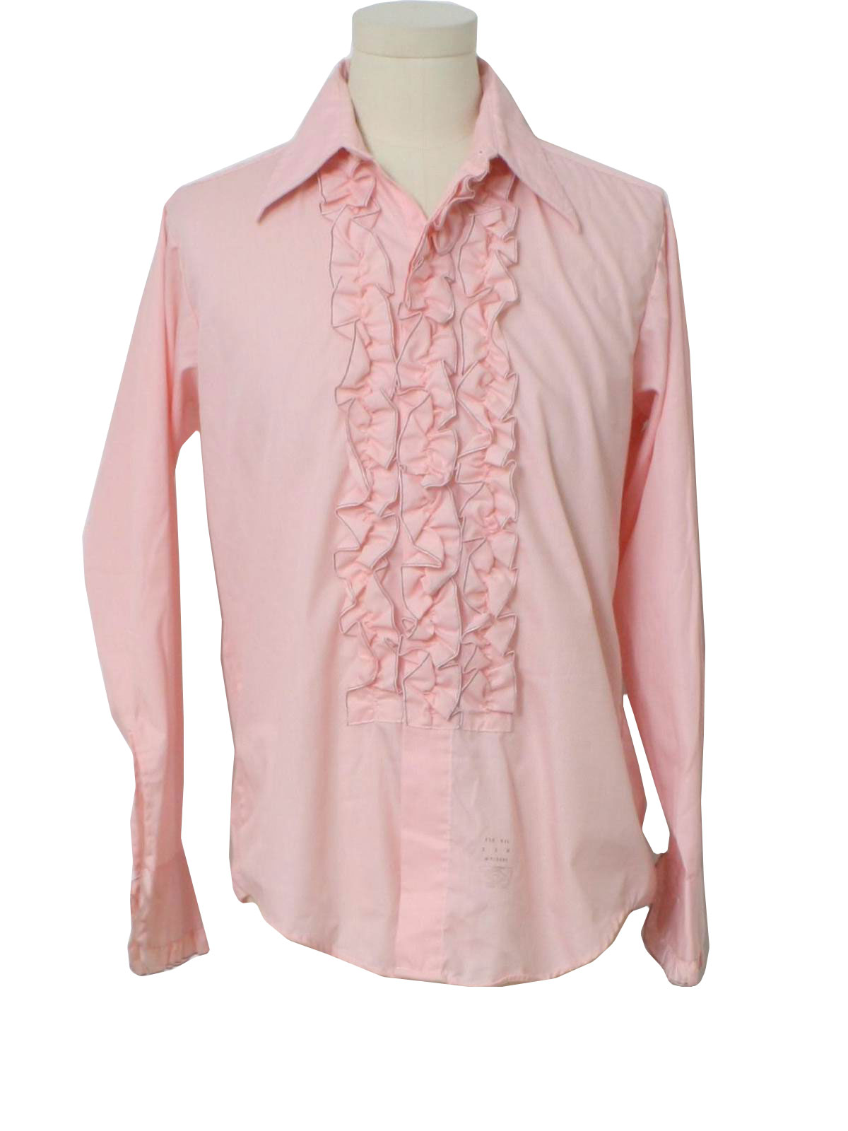 Retro 70s Shirt (Palm Beach) : 70s -Palm Beach- Mens light pink and ...