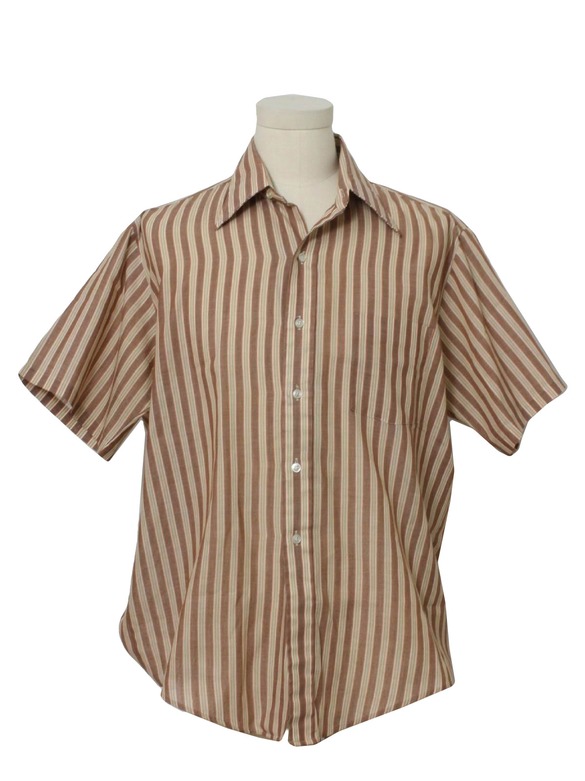 McDonalds 60's Vintage Shirt: 60s -McDonalds- Mens brown background ...