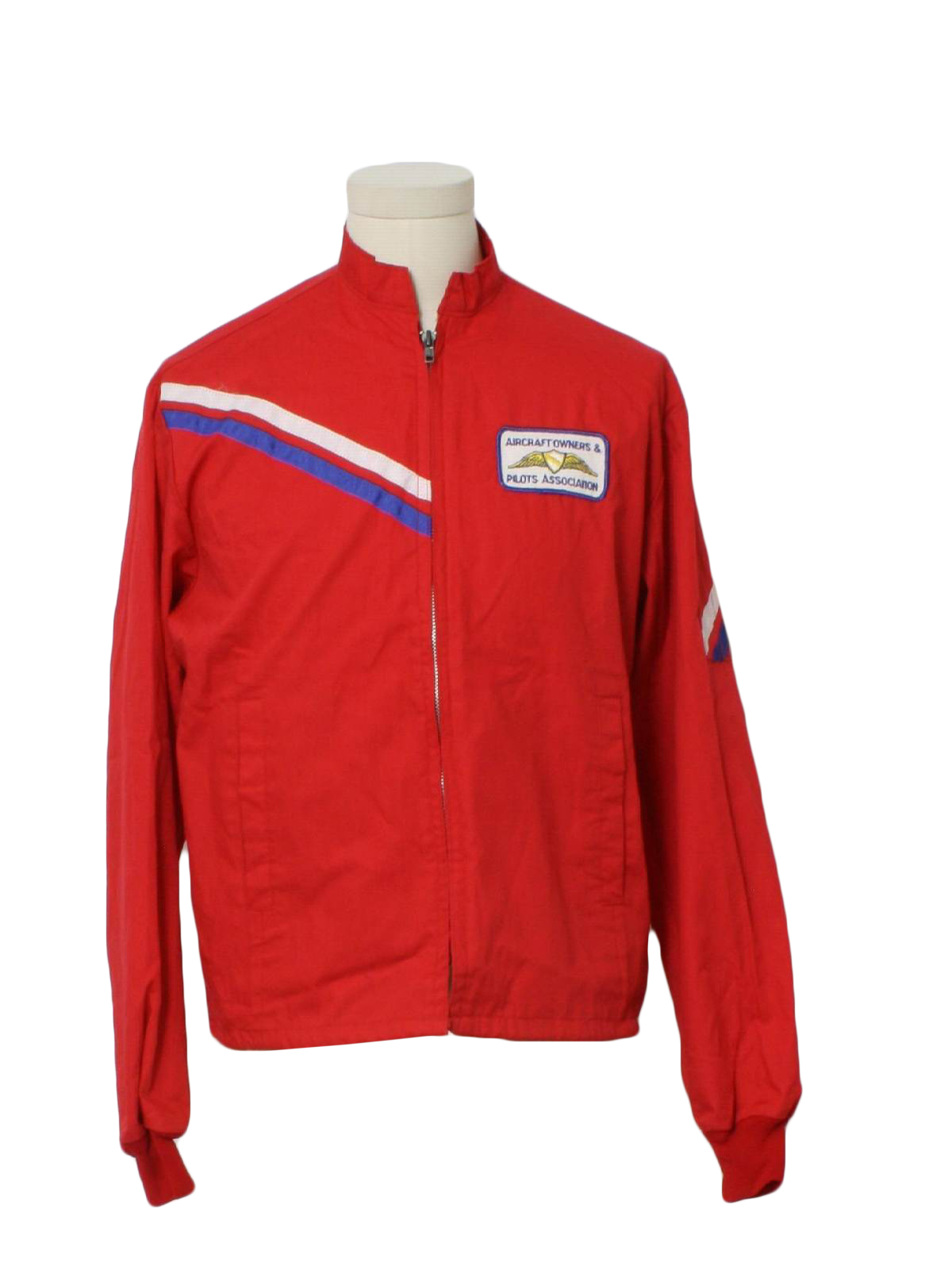 Flight Apparel Eighties Vintage Jacket: 80s -Flight Apparel- Mens red ...